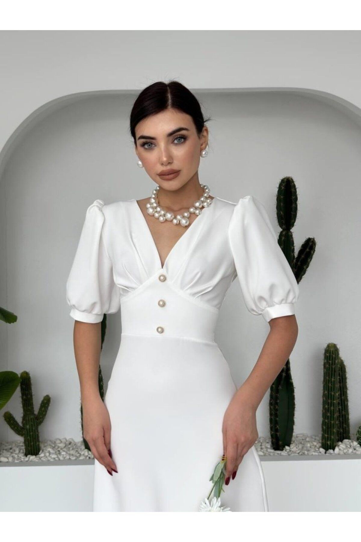 Linda Midi Elbise