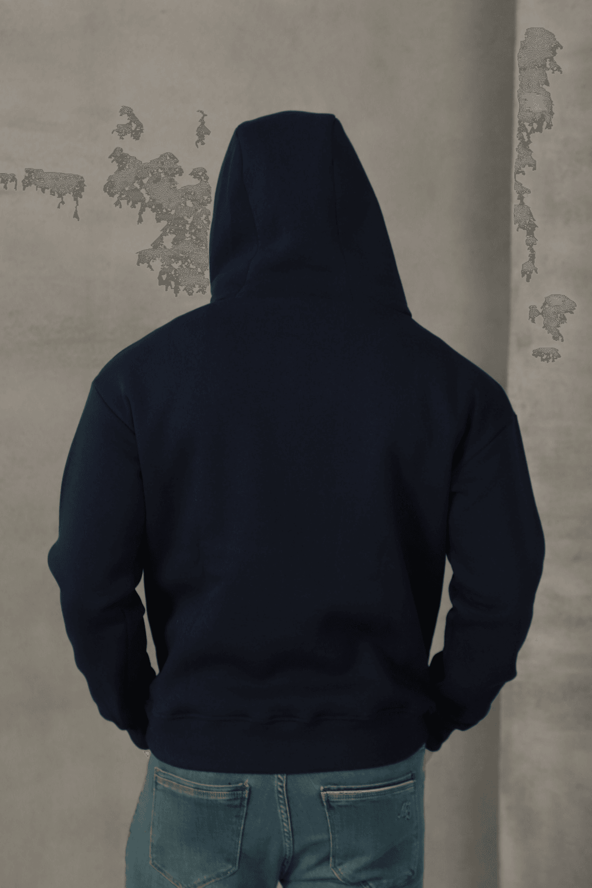 Unisex Oversize Geniş Kesim Pamuklu Yumuşak Dokulu Içi Polarlı Basic Kapüşonlu Sweatshirt