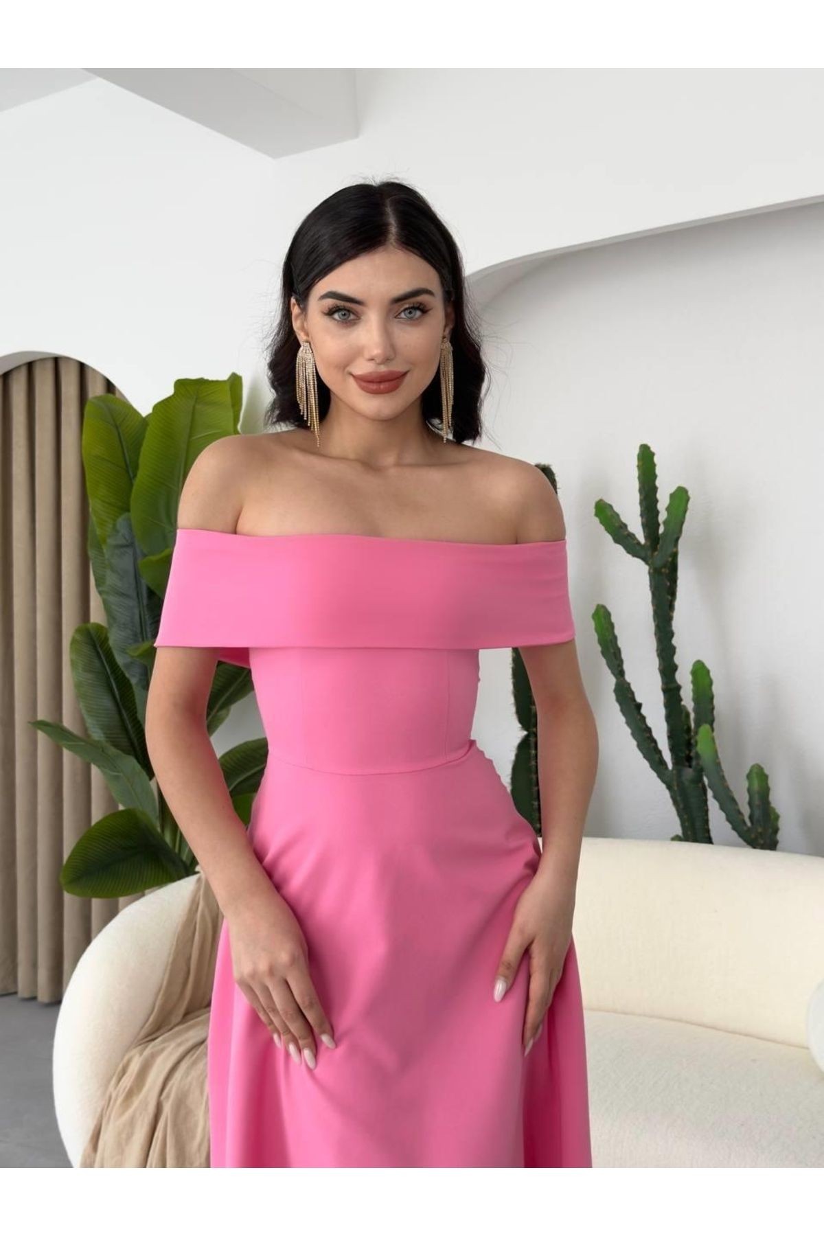 TİANA Mariana Midi Elbise