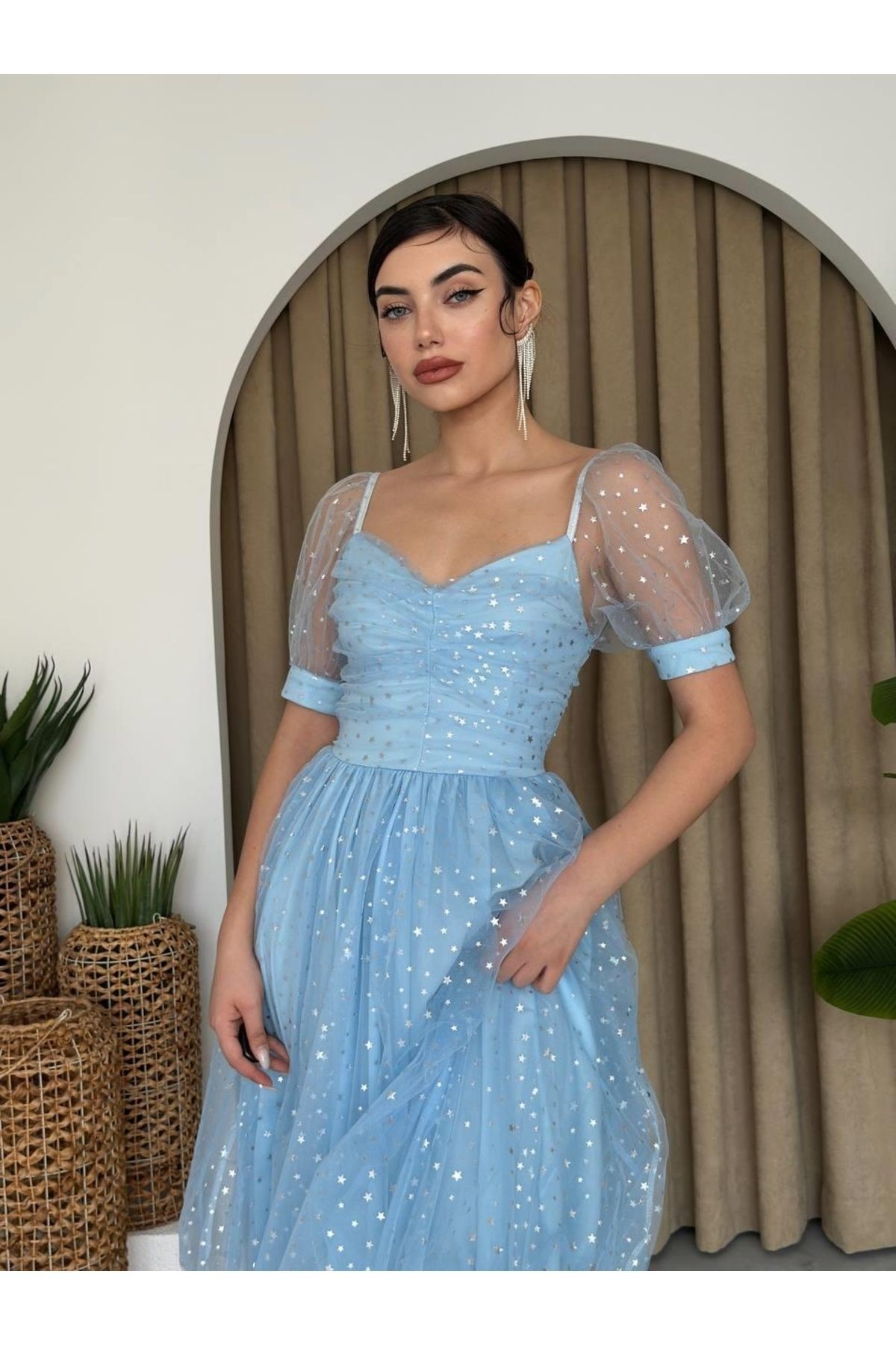 Helena Tül Elbise