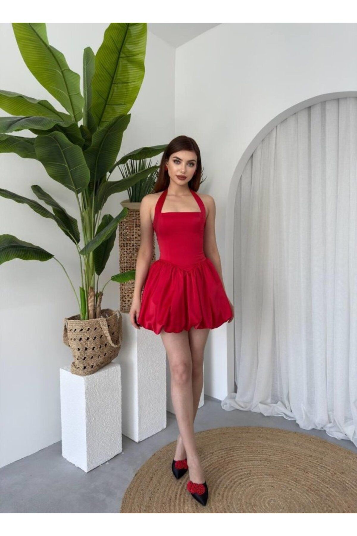 Slim Mini Elbise
