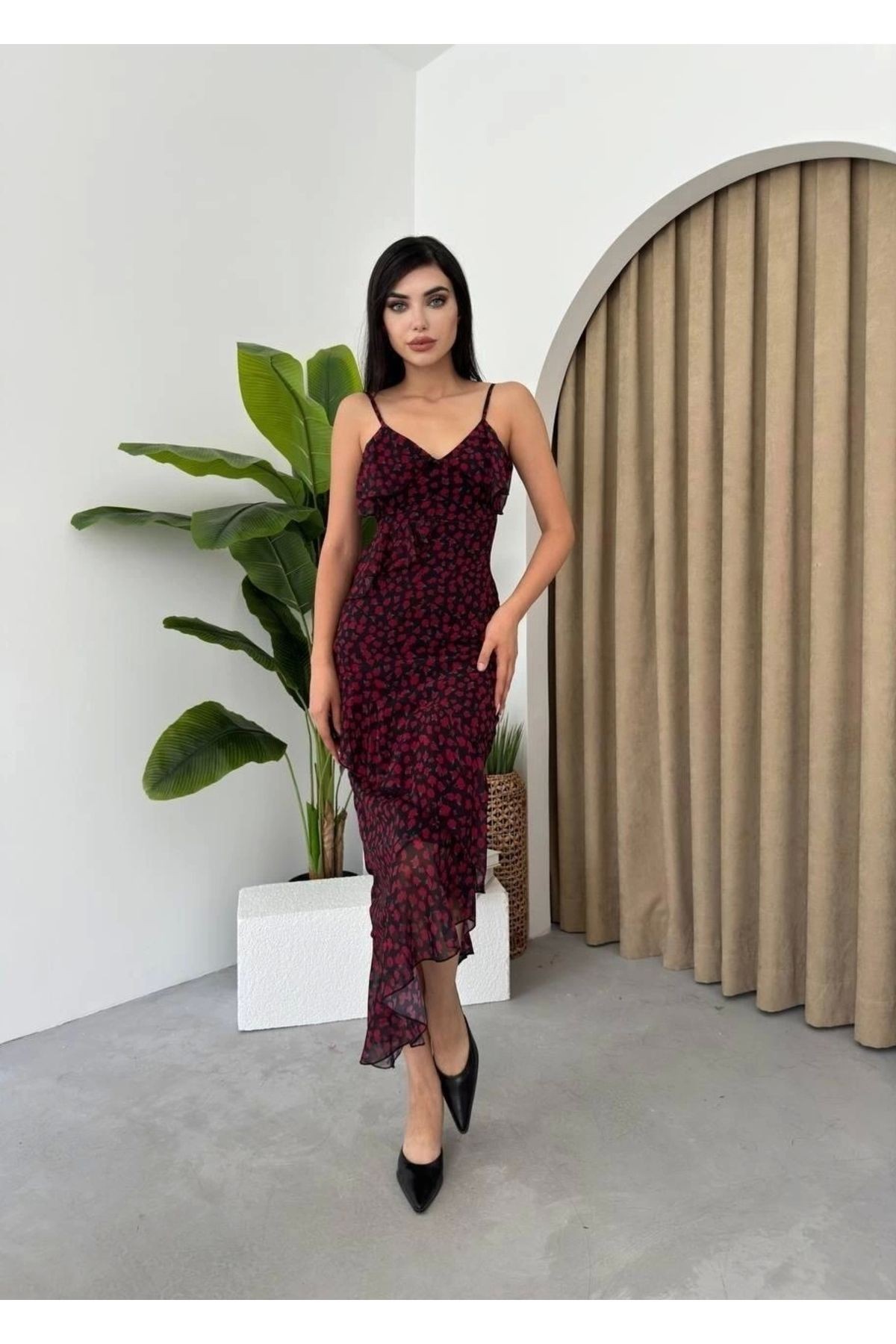 Lida Şifon Elbise