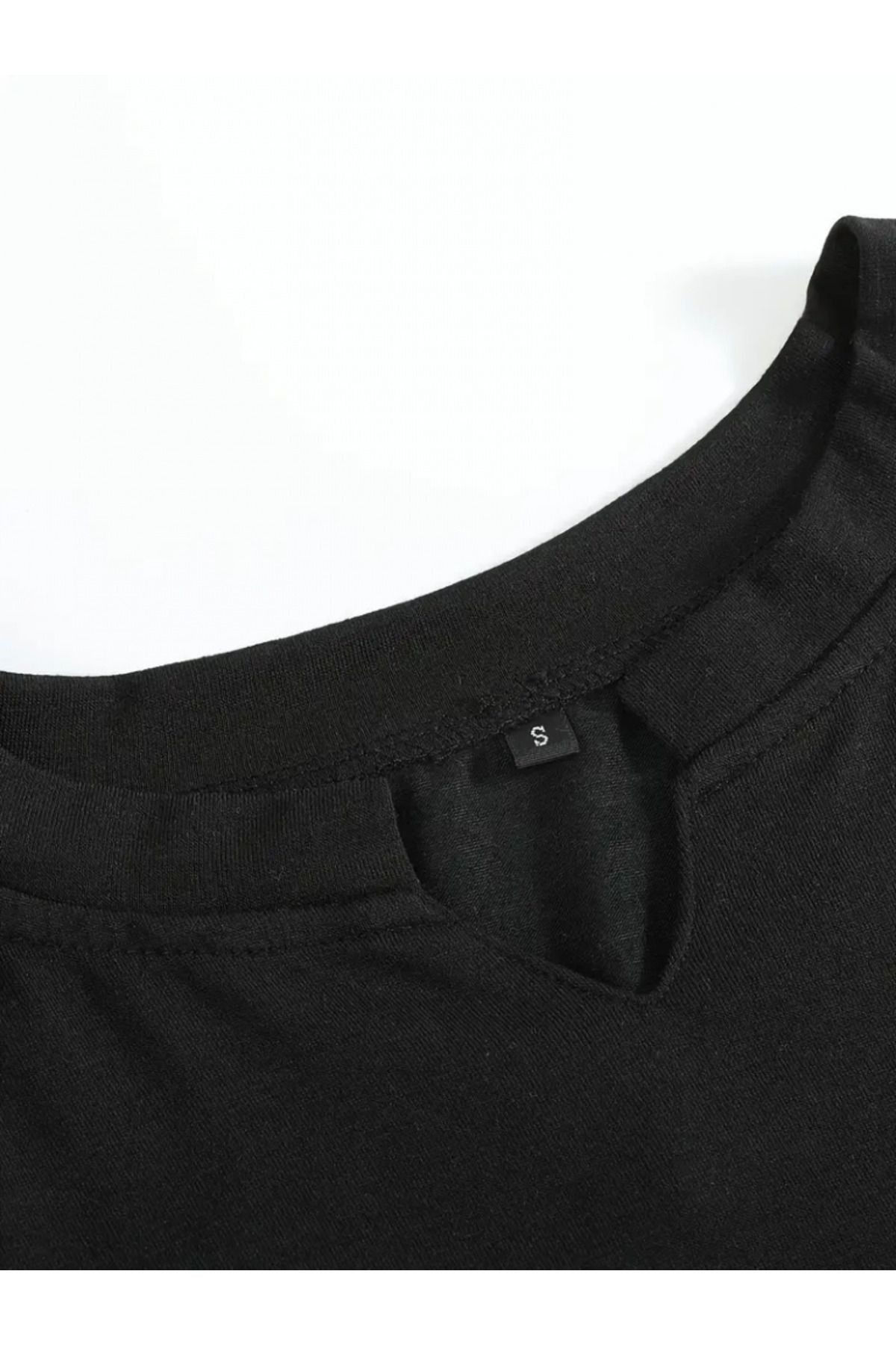 Erkek Kısa Kollu V Yaka Süprem T-shirt