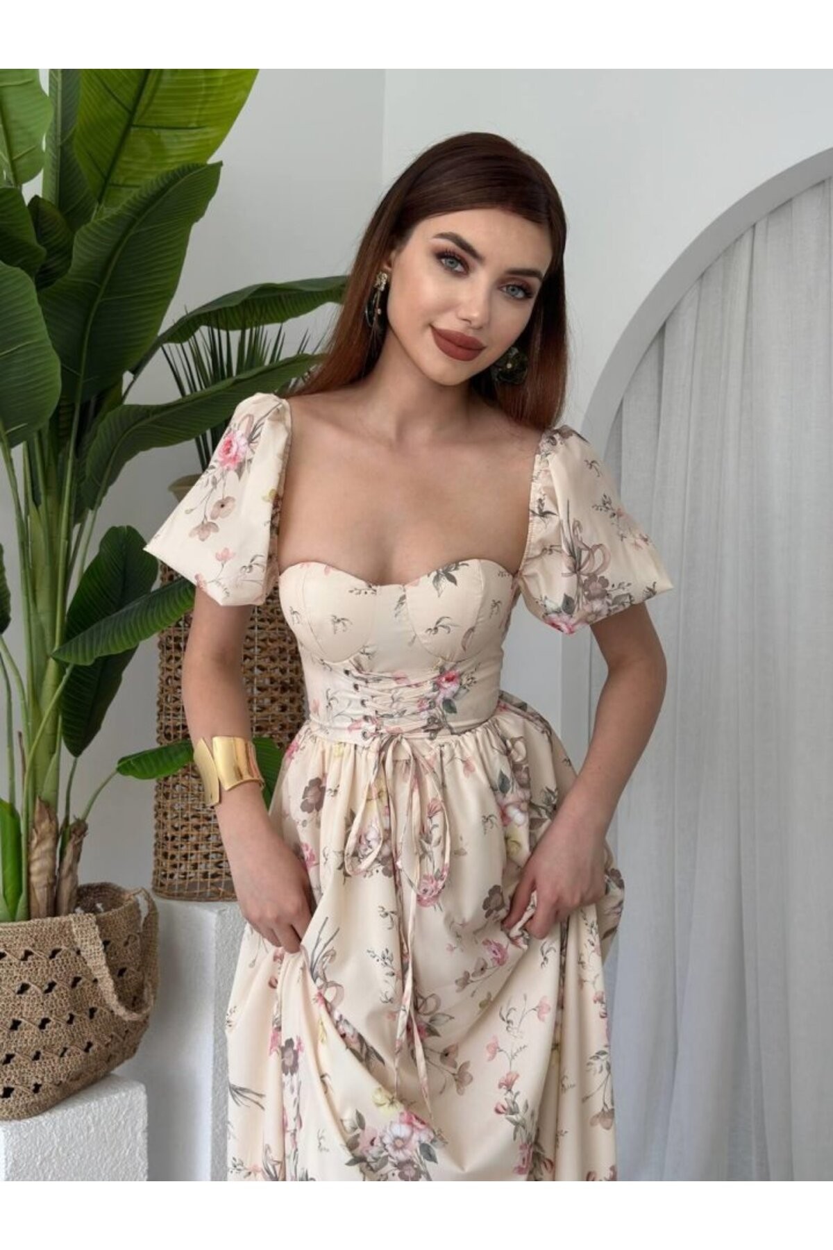 Camila Bağlamalı Elbise