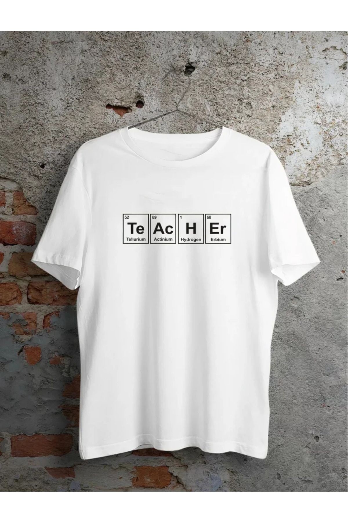 24 Kasım Öğretmenler Günü Baskılı Özel T-shirt - Beyaz