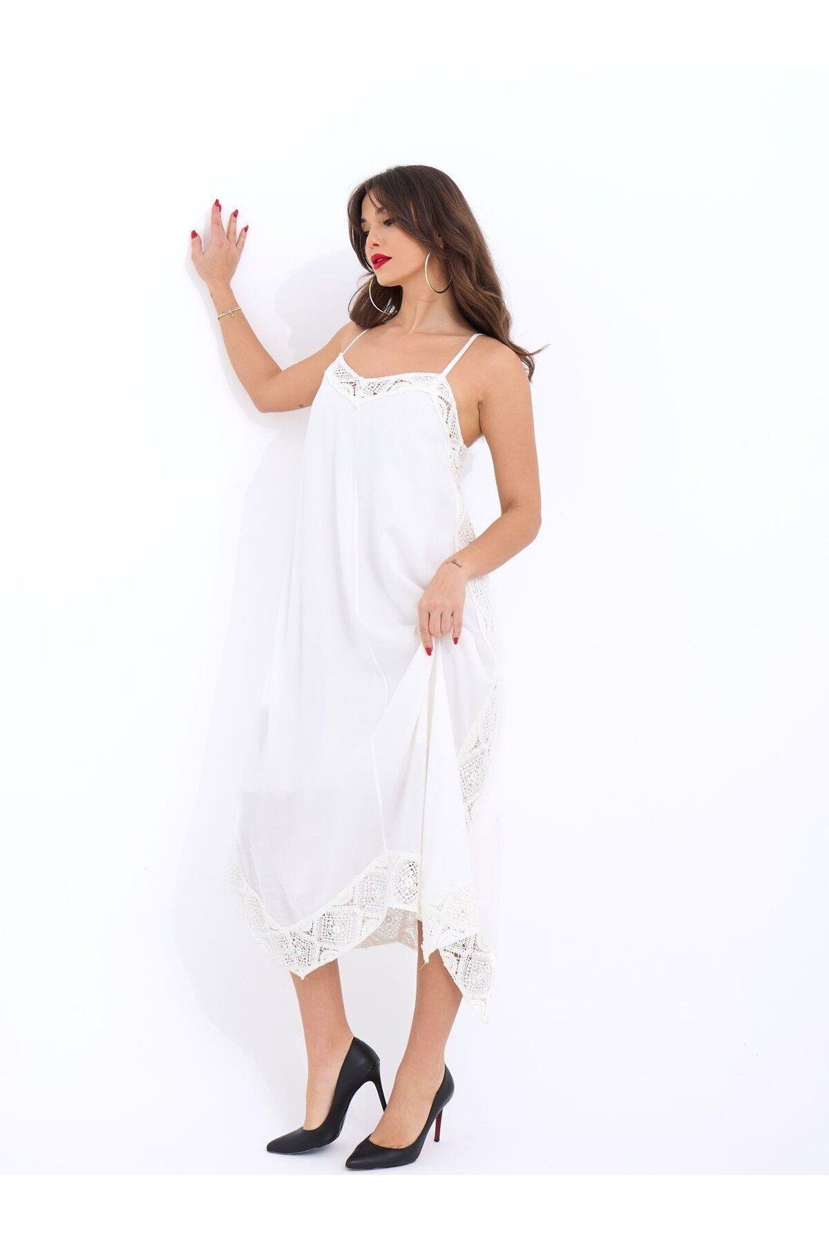 7108 ELBİSE-EKRU