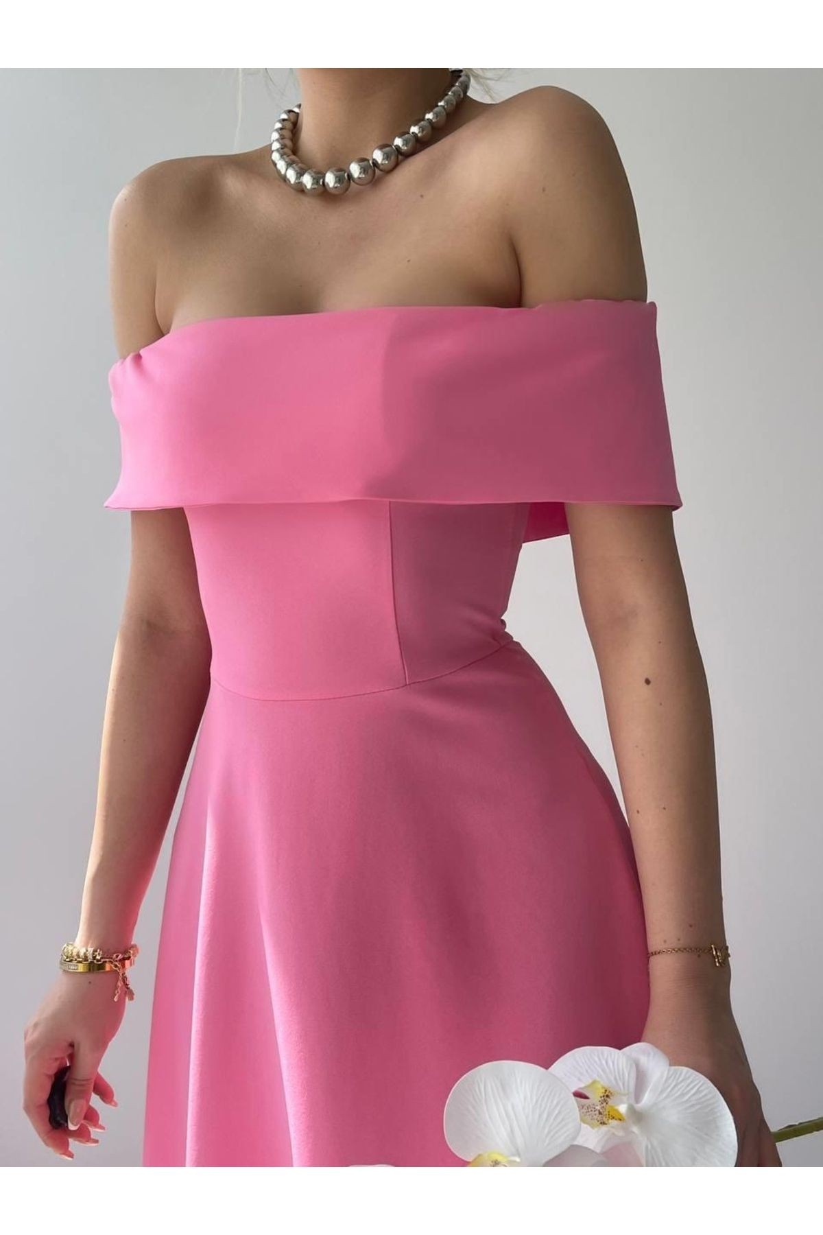 TİANA Mariana Midi Elbise