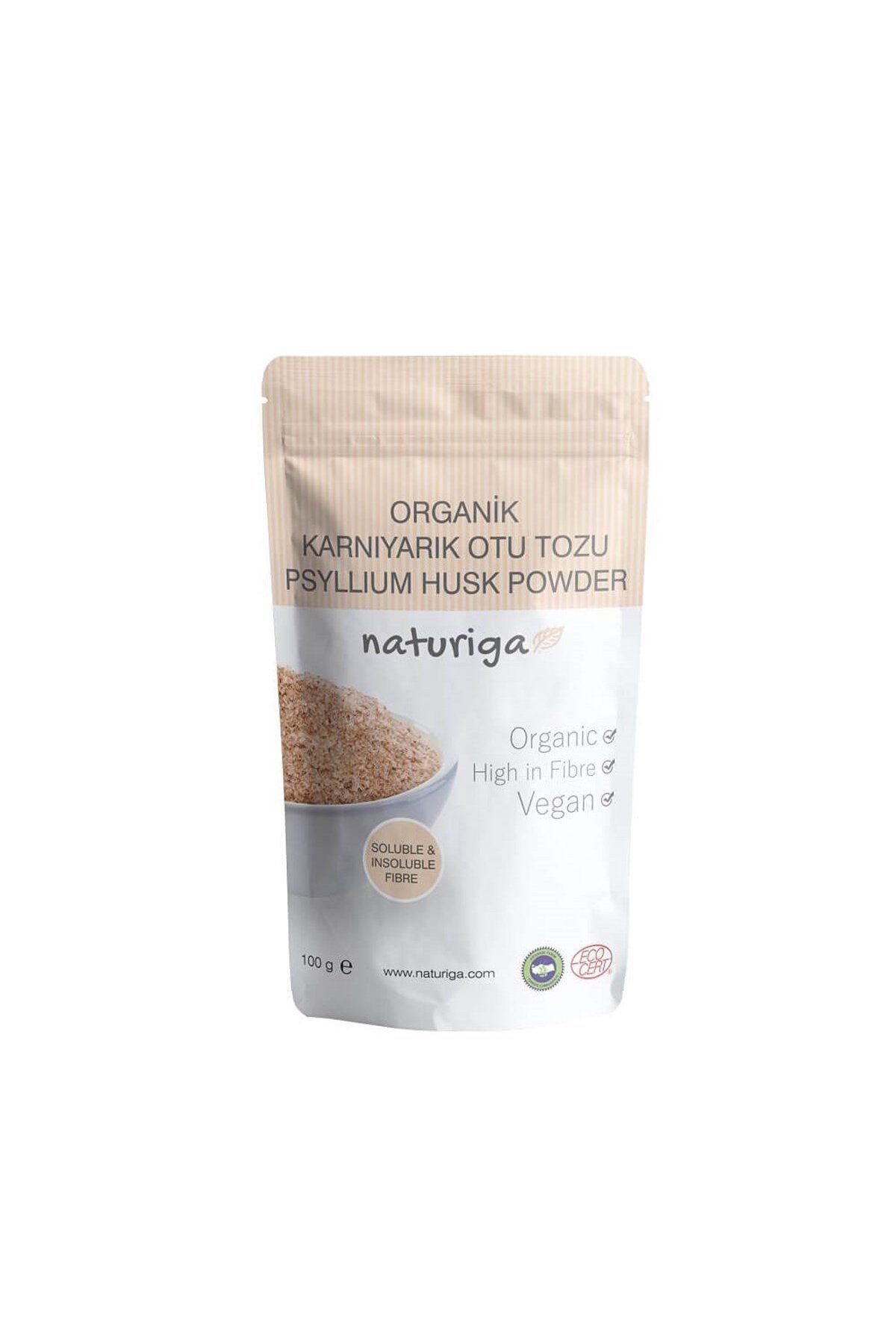 Organik Karnıyarık Otu Tozu (PSYLLİUM HUSK) 100gr