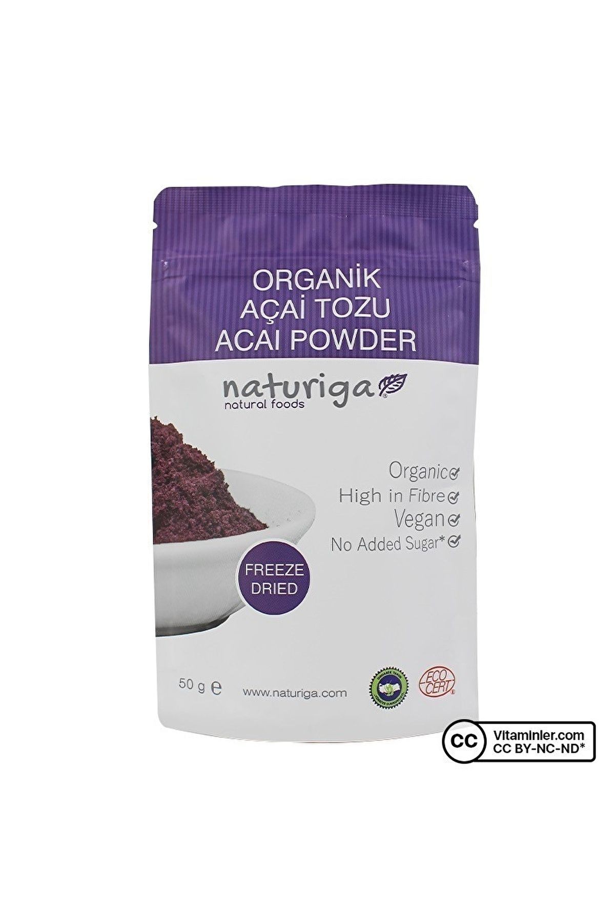 Organik Açai Tozu 50 gr