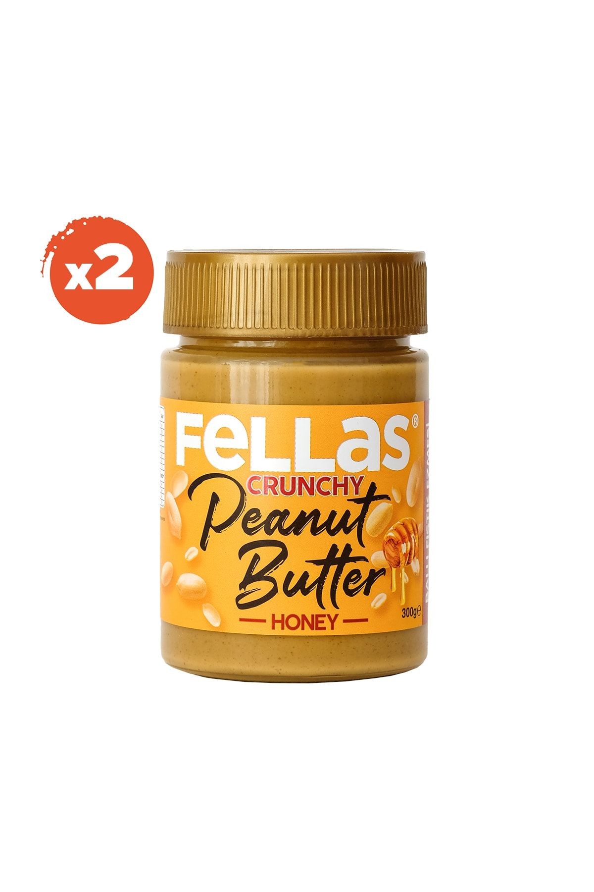 Ballı Fıstık Ezmesi 300g X 2