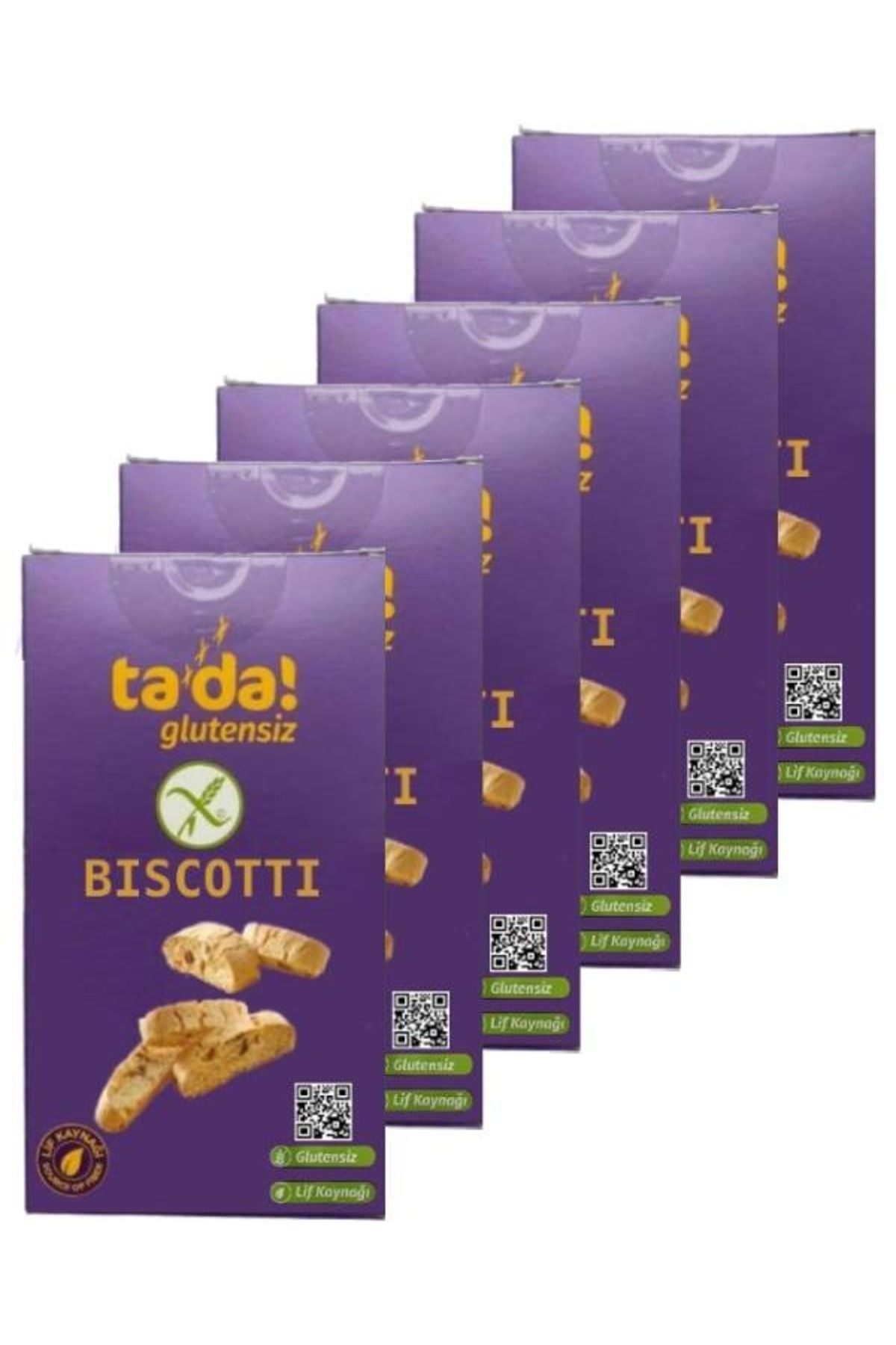 Glutensiz Gluten Free Biscotti 110 Gr (6 Adet)