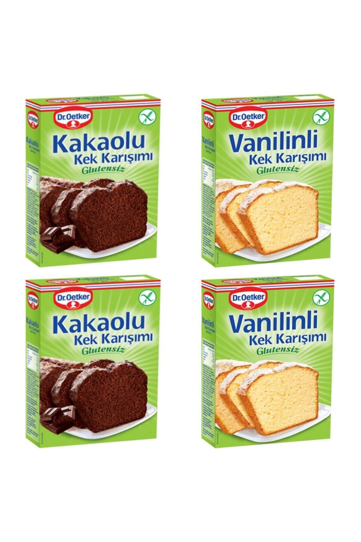 Glutensiz 2 Kakaolu Ve 2 Vanilinli Kek Karışımı Paket