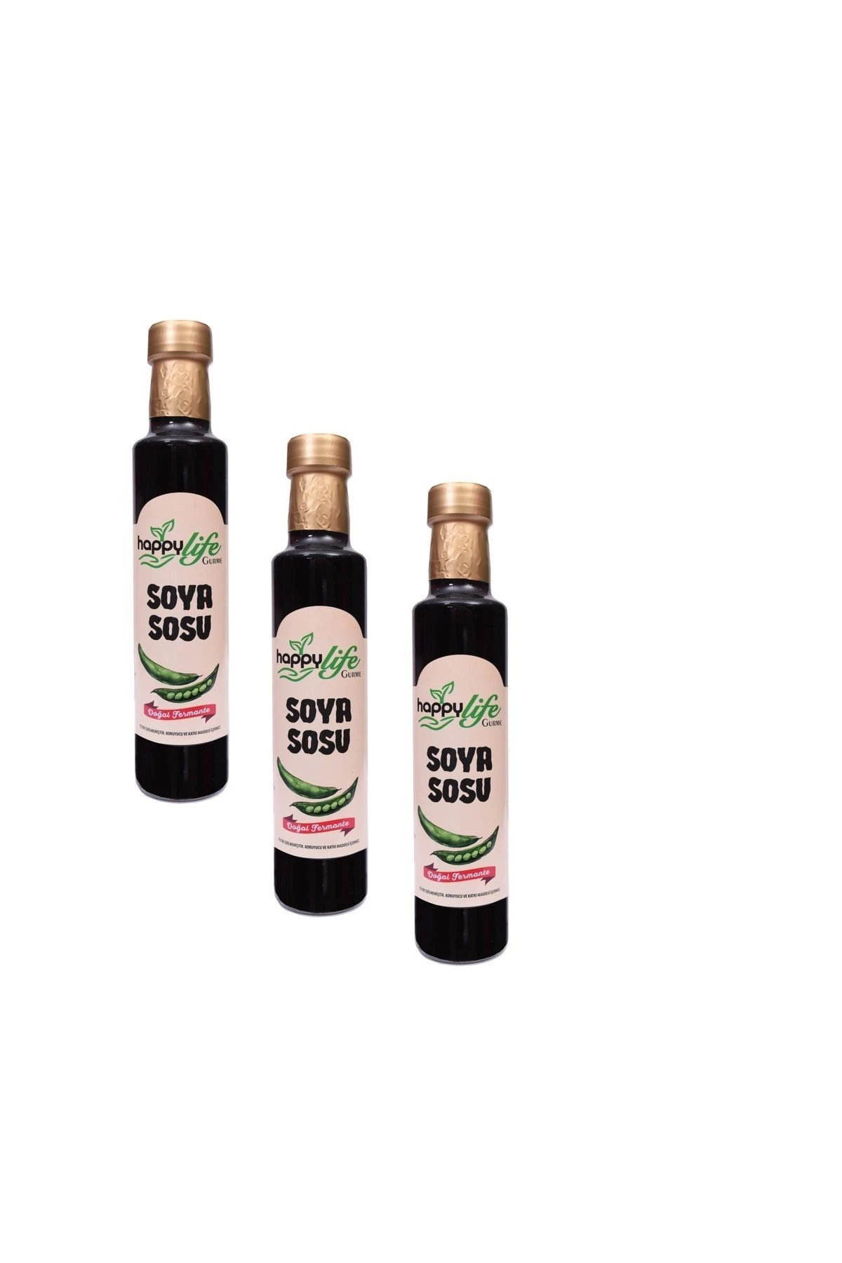 HAPPY LİFE GURME SOYA SOSU 250 ML X 3 ADET