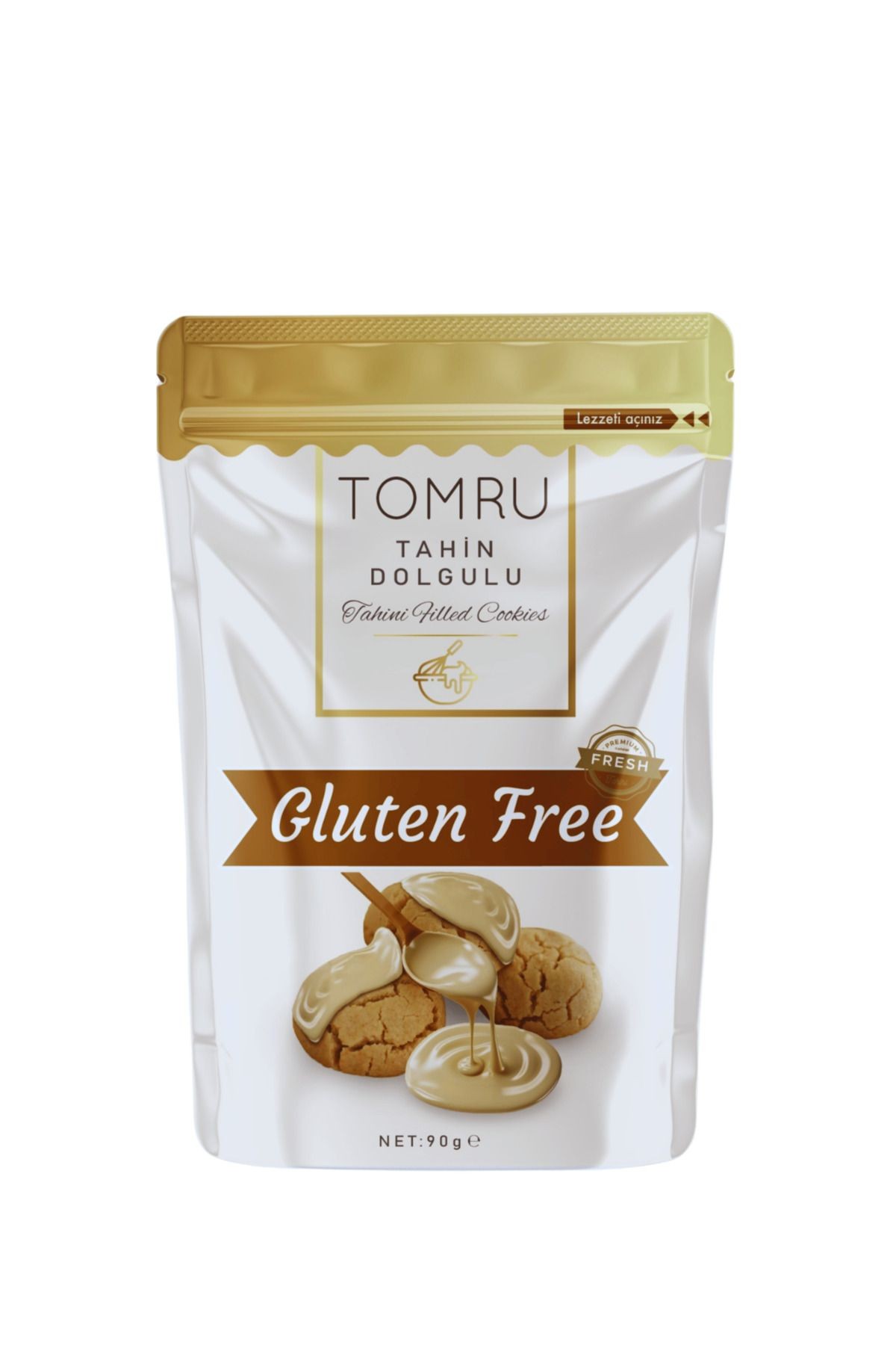 Glutensiz Tahin Dolgulu atıştırmalık kurabiye 90gr