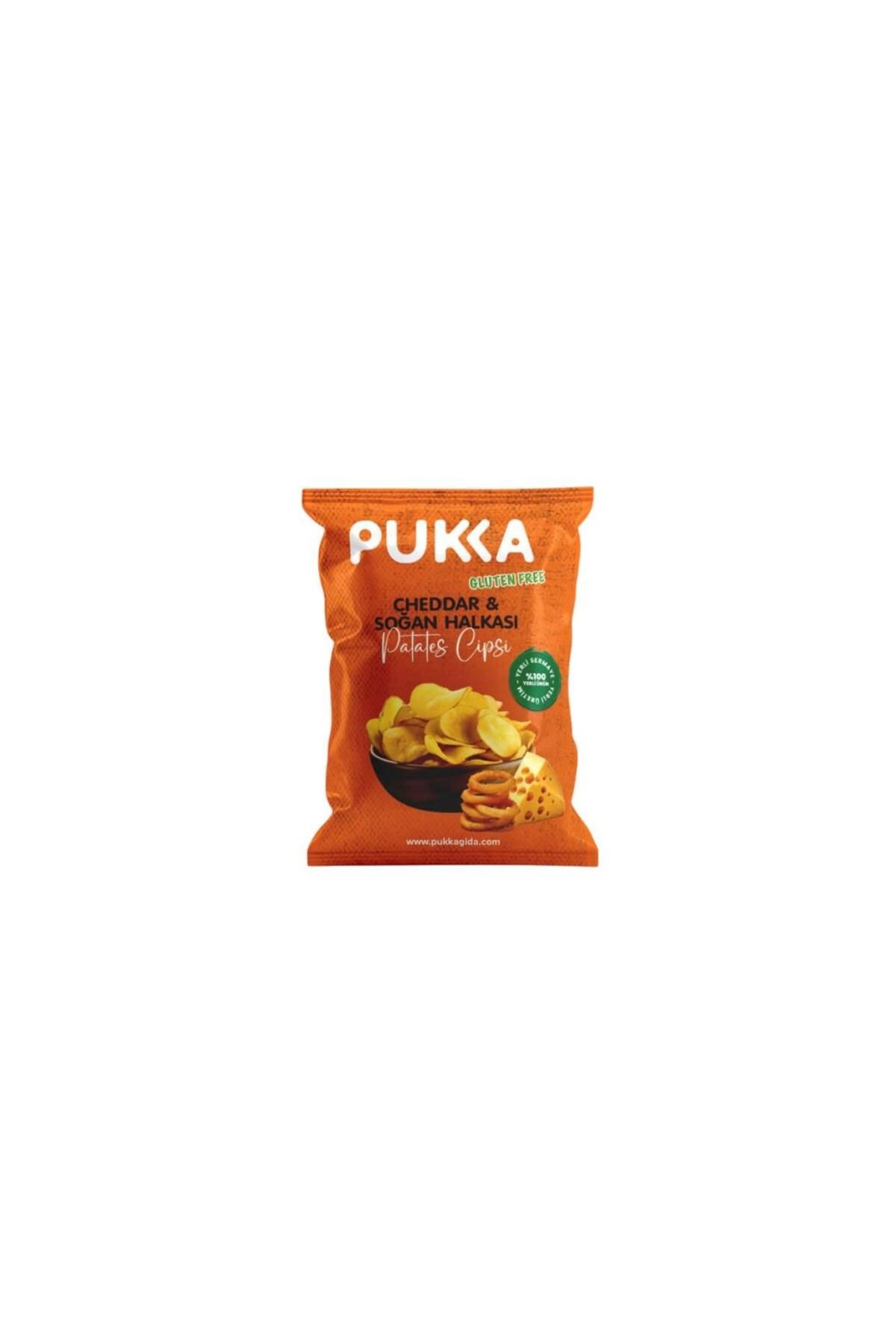 Glutensiz Cheddar & Soğan Halkalı Cips 70 GR