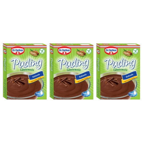 Glutensiz Kakaolu Puding 147gr