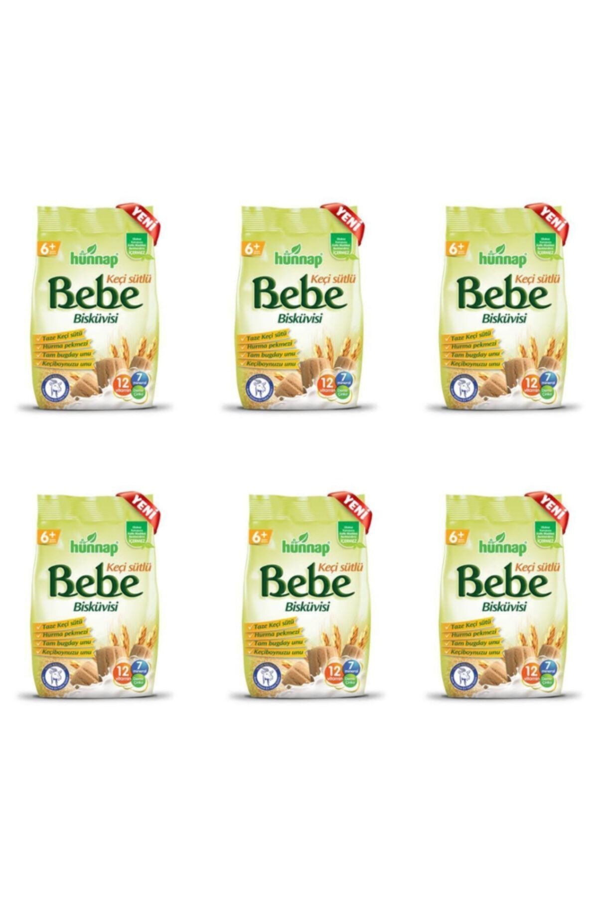 Bebe Bisküvisi 200 Gr / 6 Adet