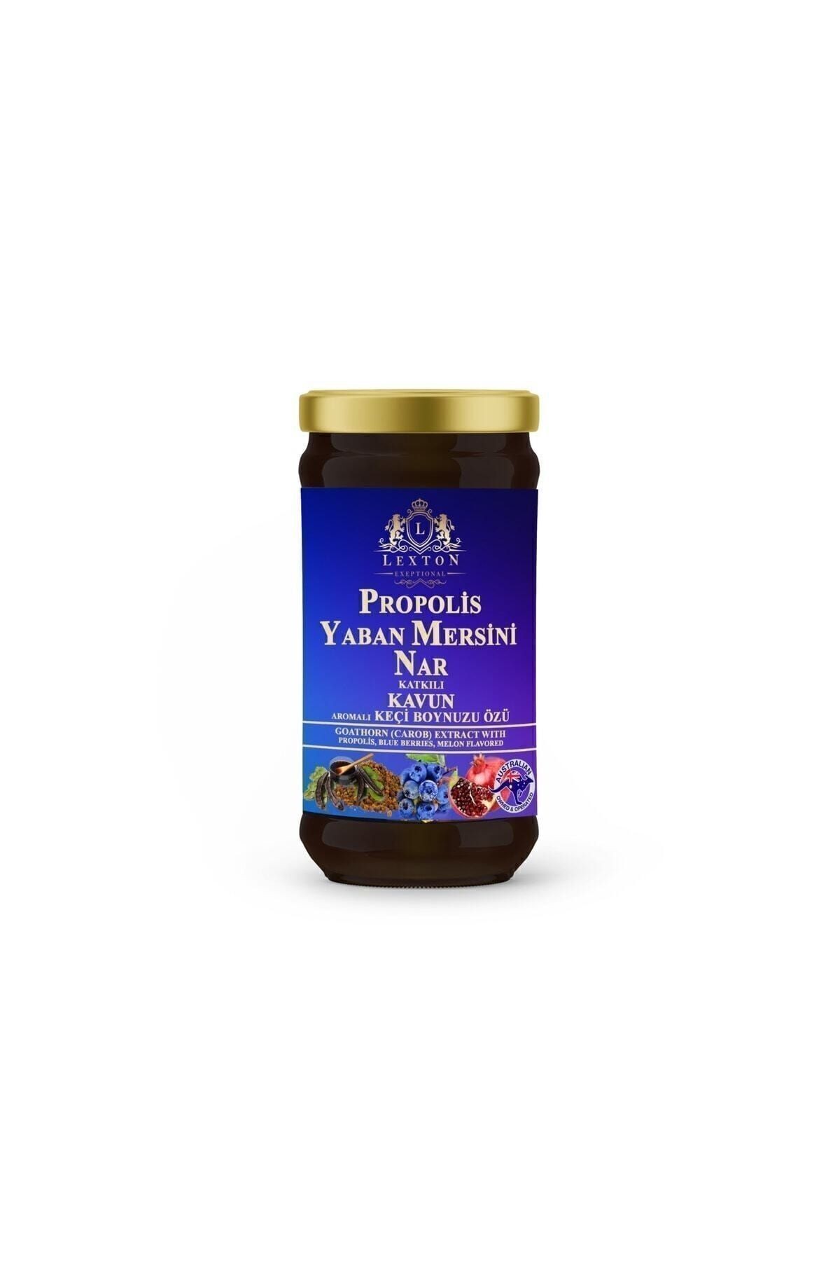 Propolis Yaban Mersini Nar Katkılı Kavun Aromalı Harnup Özü 640 Gr