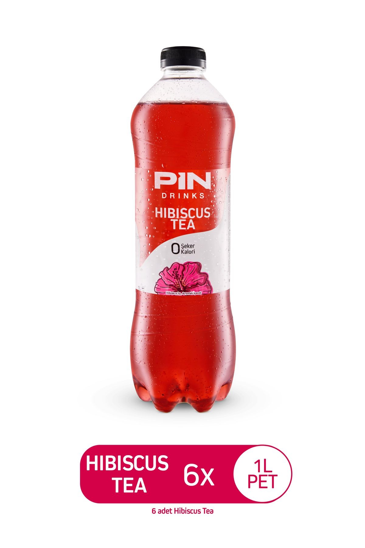 Hibiskus Çayı - Şekersiz & Kalorisiz 1 Litre X 6 Adet