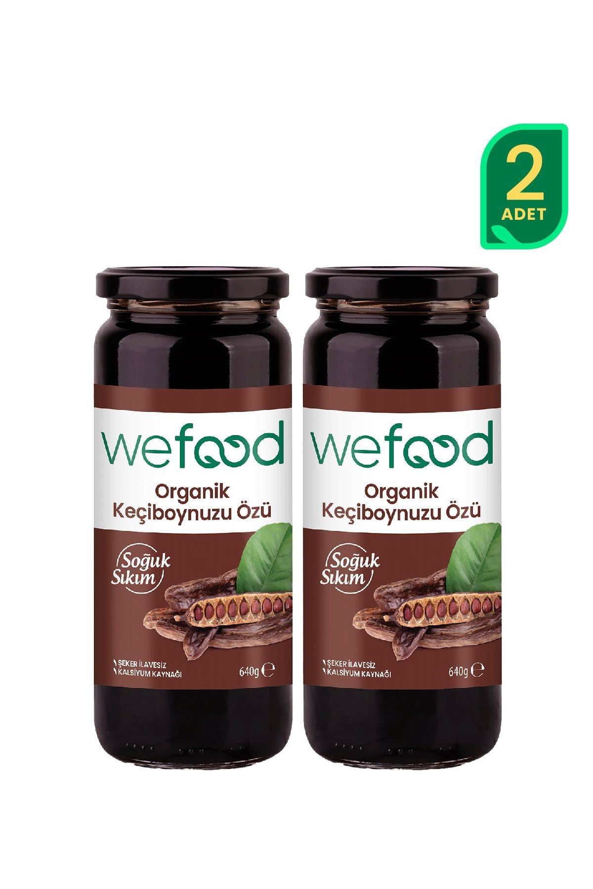 Organik Keçiboynuzu Özü 640 gr (Soğuk Sıkım) 2'li
