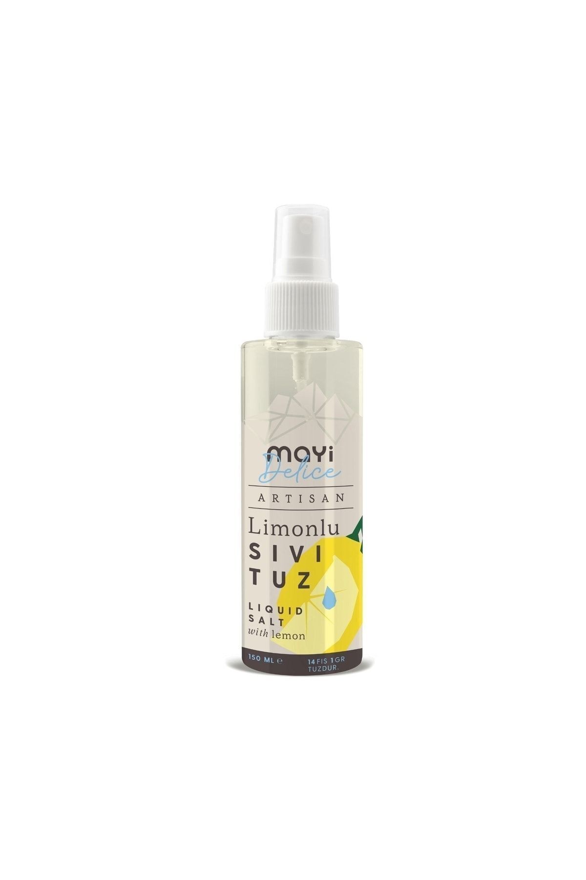 Mayi Artisan Limonlu Sıvı Tuz 150 ml