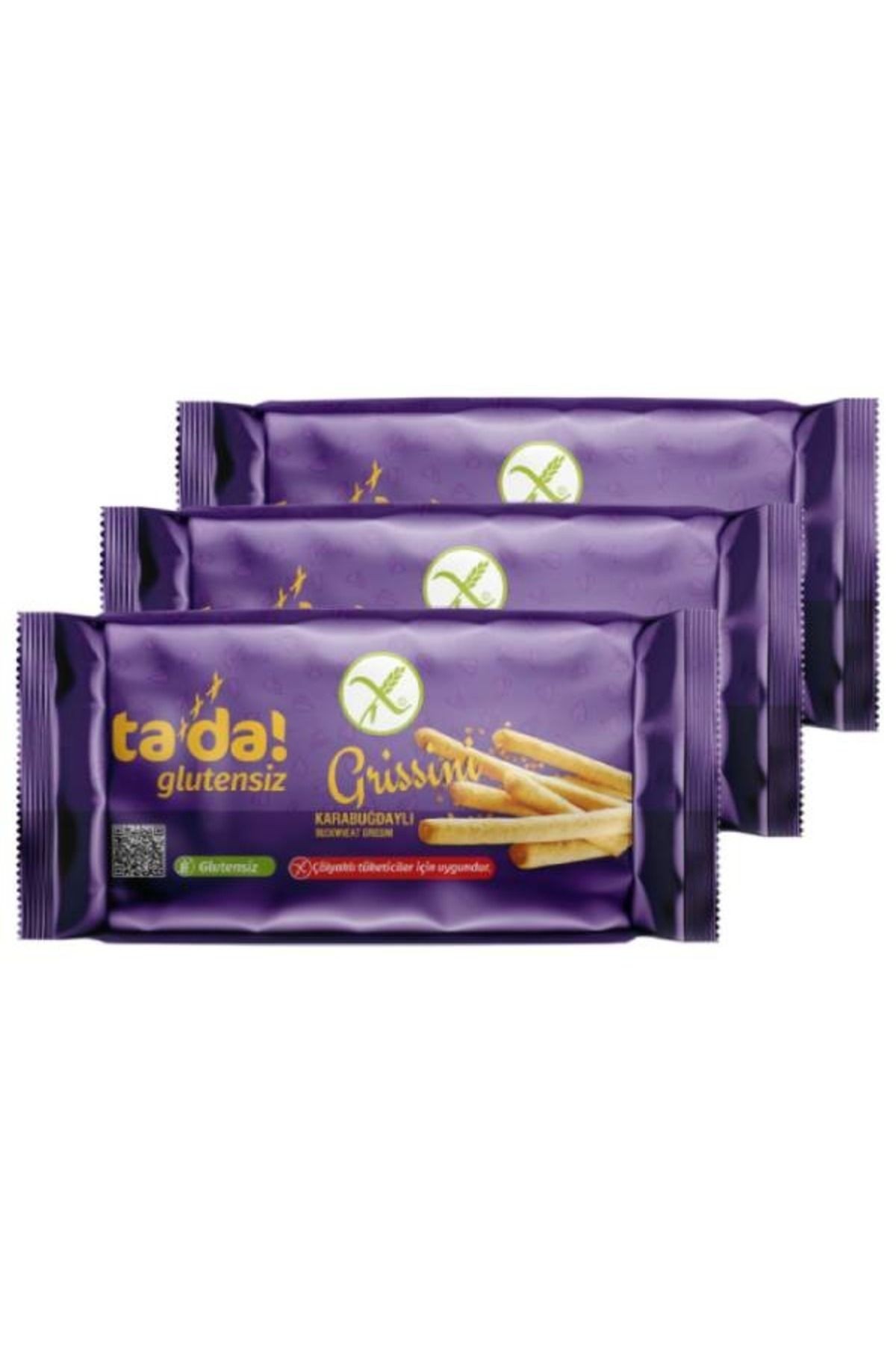 Glutensiz Gluten Free Karabuğdaylı Grissini 75 Gr (3 Adet)