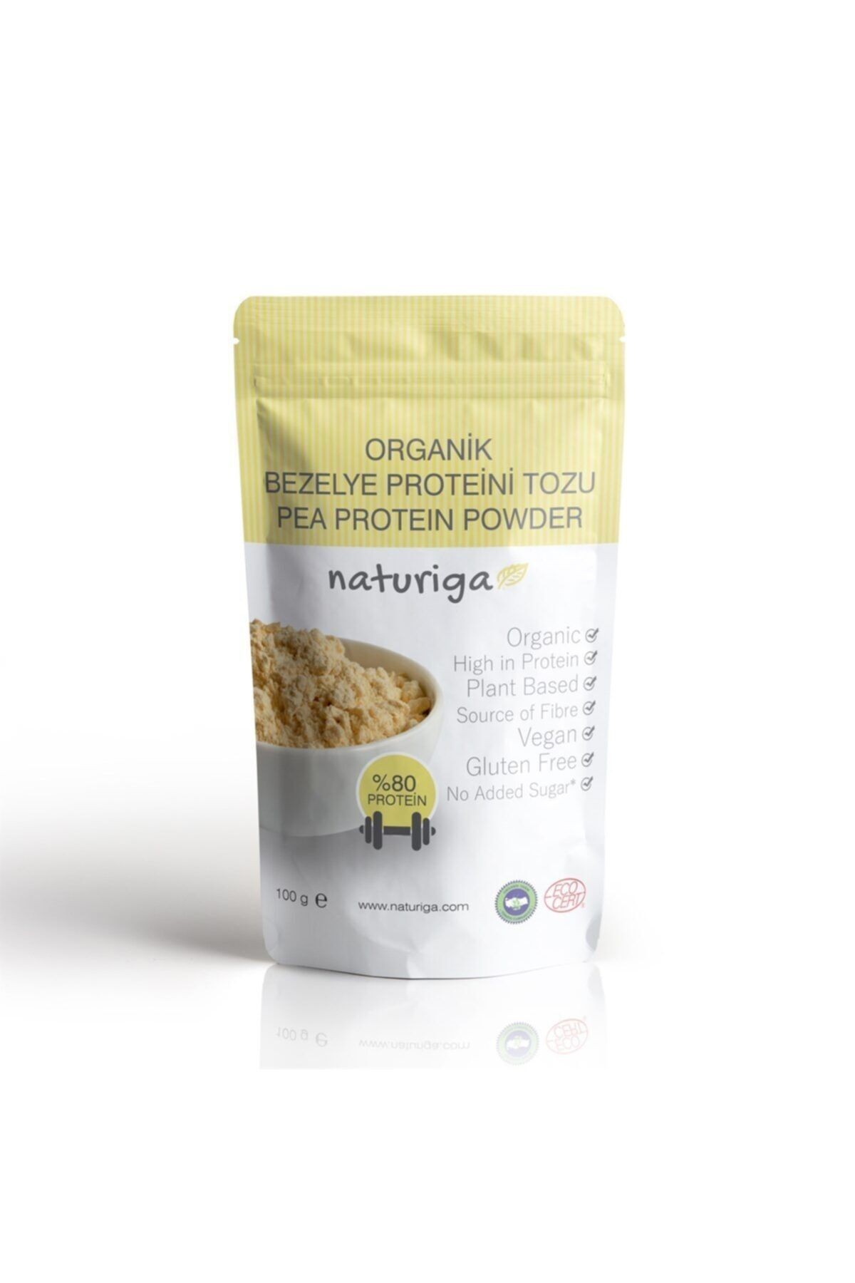 Organik Bezelye Proteini Tozu 100gr
