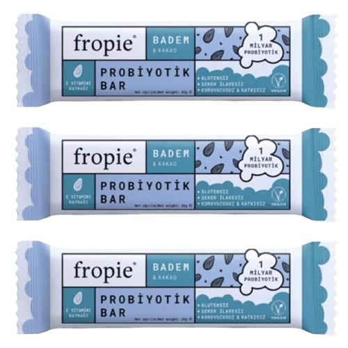 Glutensiz Probiyotik Bar Badem&Kakao 35 gr