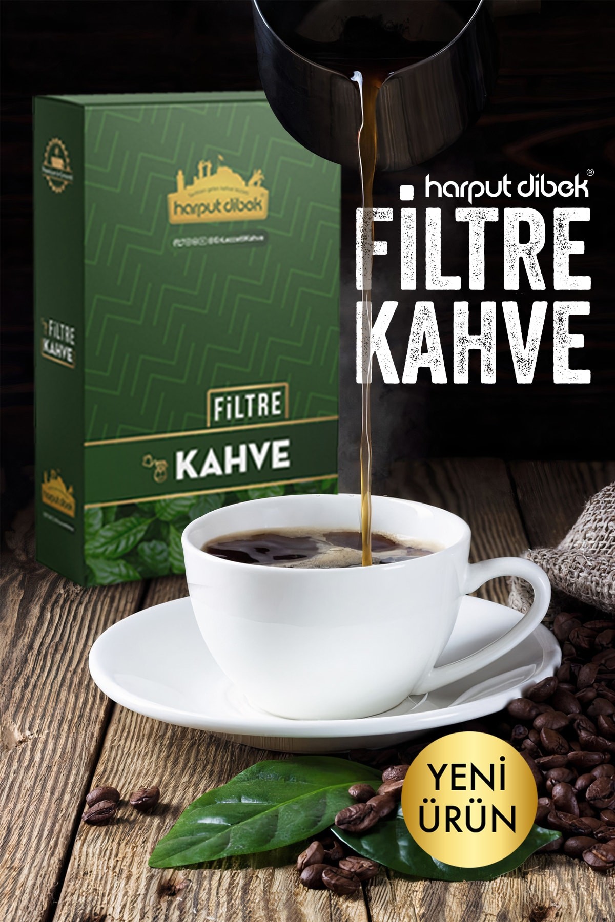 Harput Dibek Filtre Kahve 200 gr