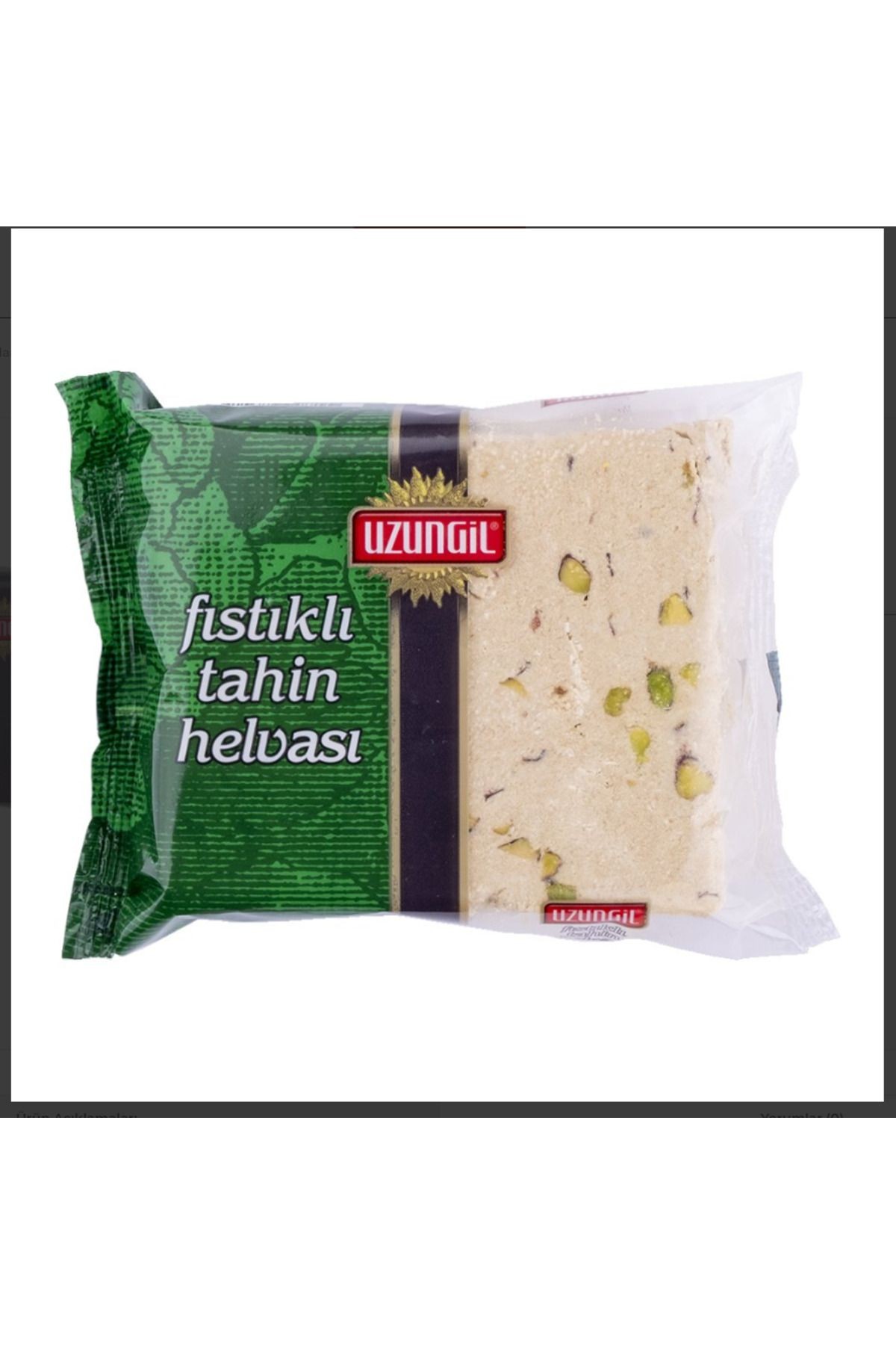 UZUNGİL FISTIKLI HELVA ŞEFFAF PAKET 375 GR