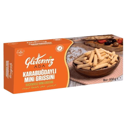 Karabuğday Mini Grissini 100gr