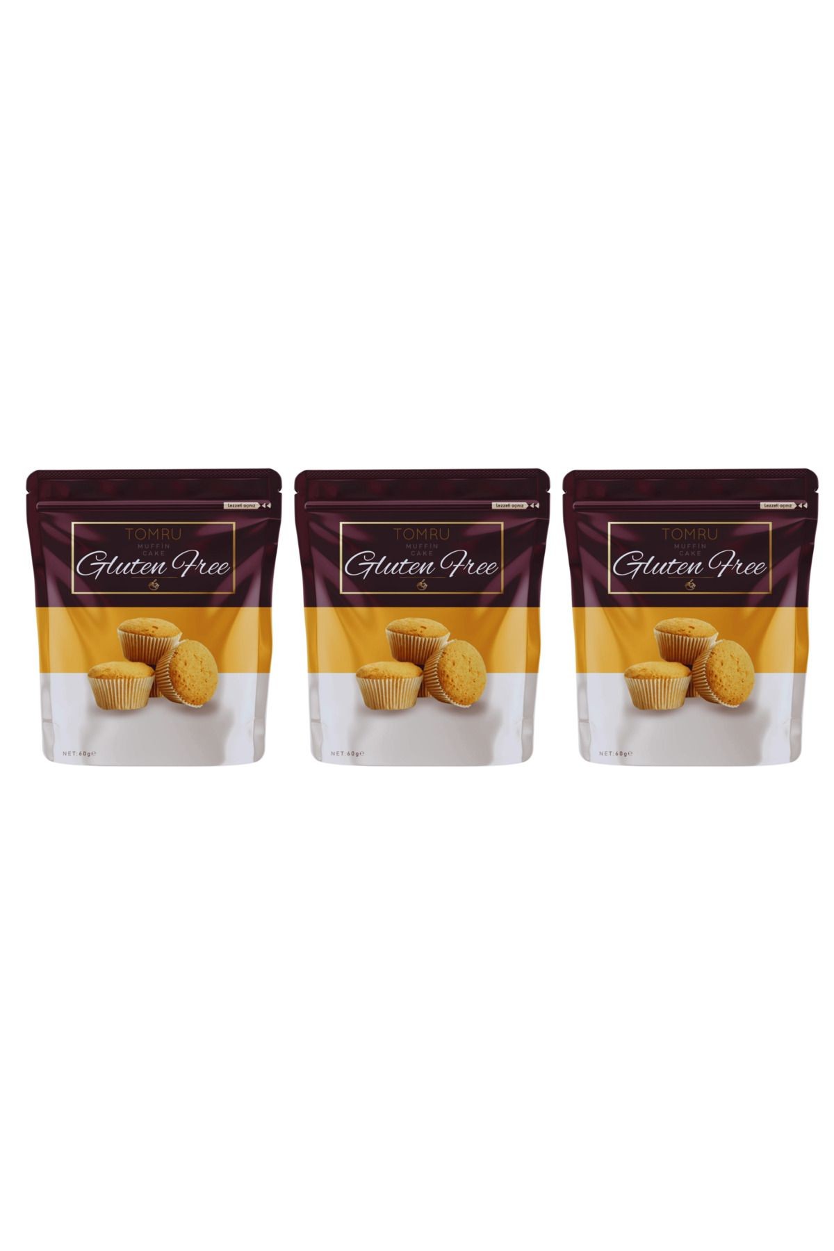 Glutensiz Muffin kek Avantaj seti 3x60gr
