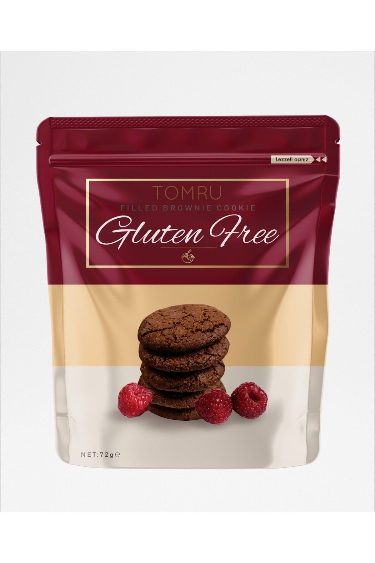 Glutensiz Dolgulu Brownie Cookie 72gr