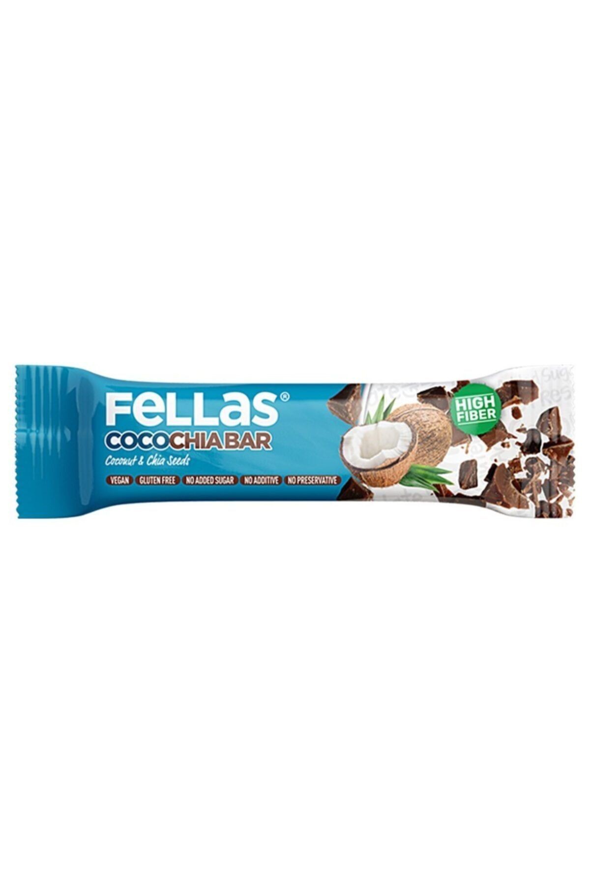 Cocochia Bar Hindistan Cevizli Ve Chia Tohumlu 40 gr