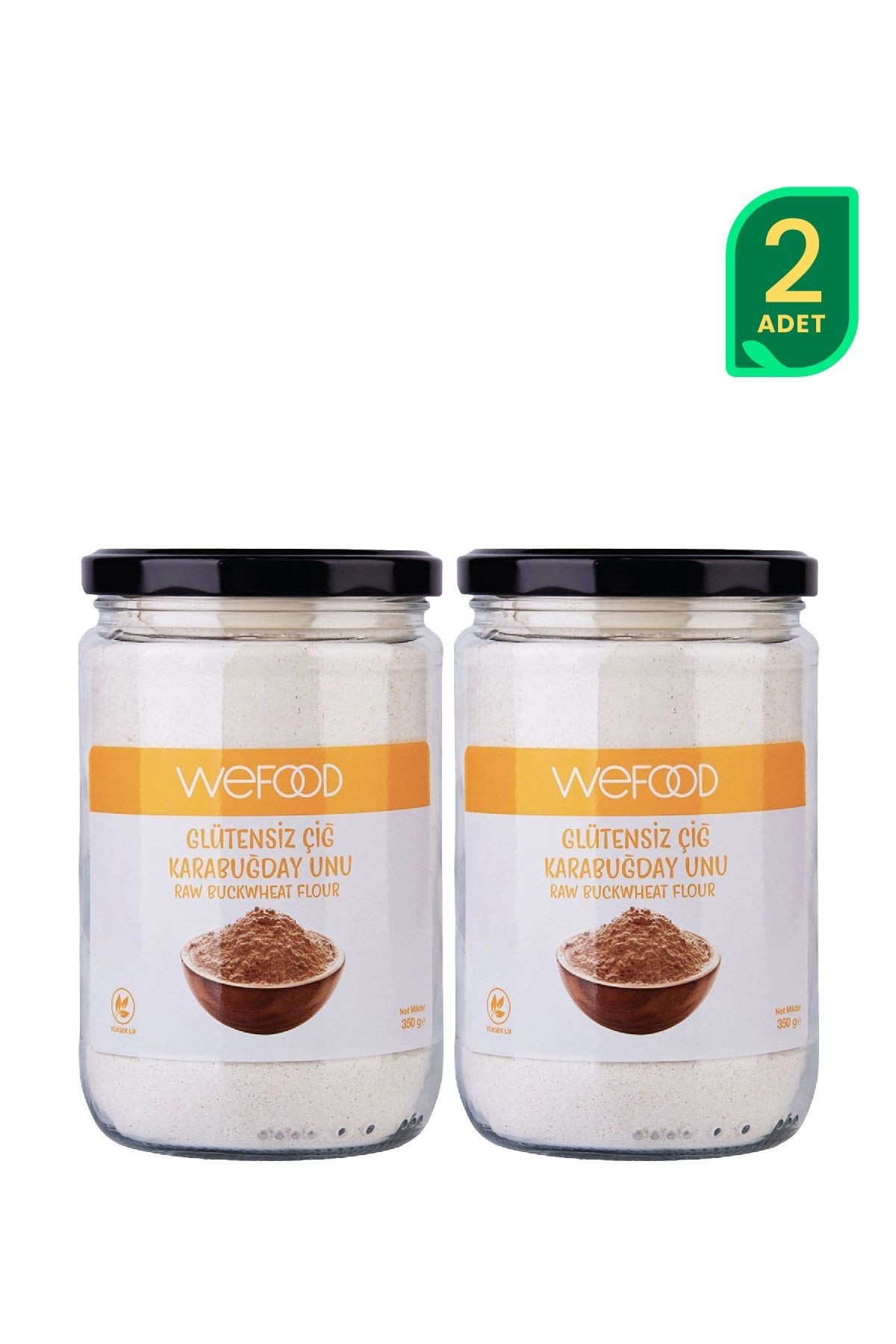 Glutensiz Çiğ Karabuğday Unu 350 gr 2'li