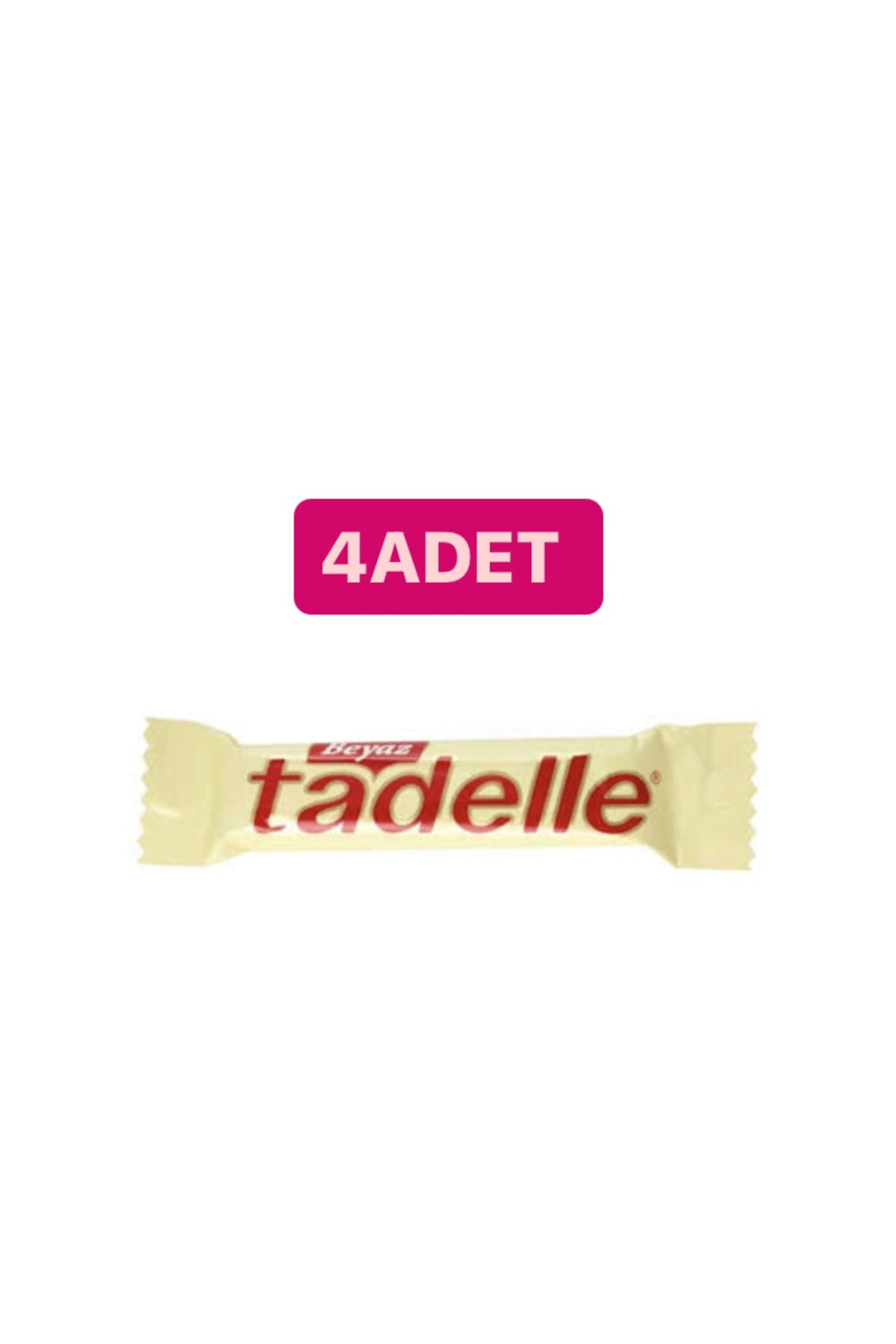 Beyaz çikolata 30gr 4ADET