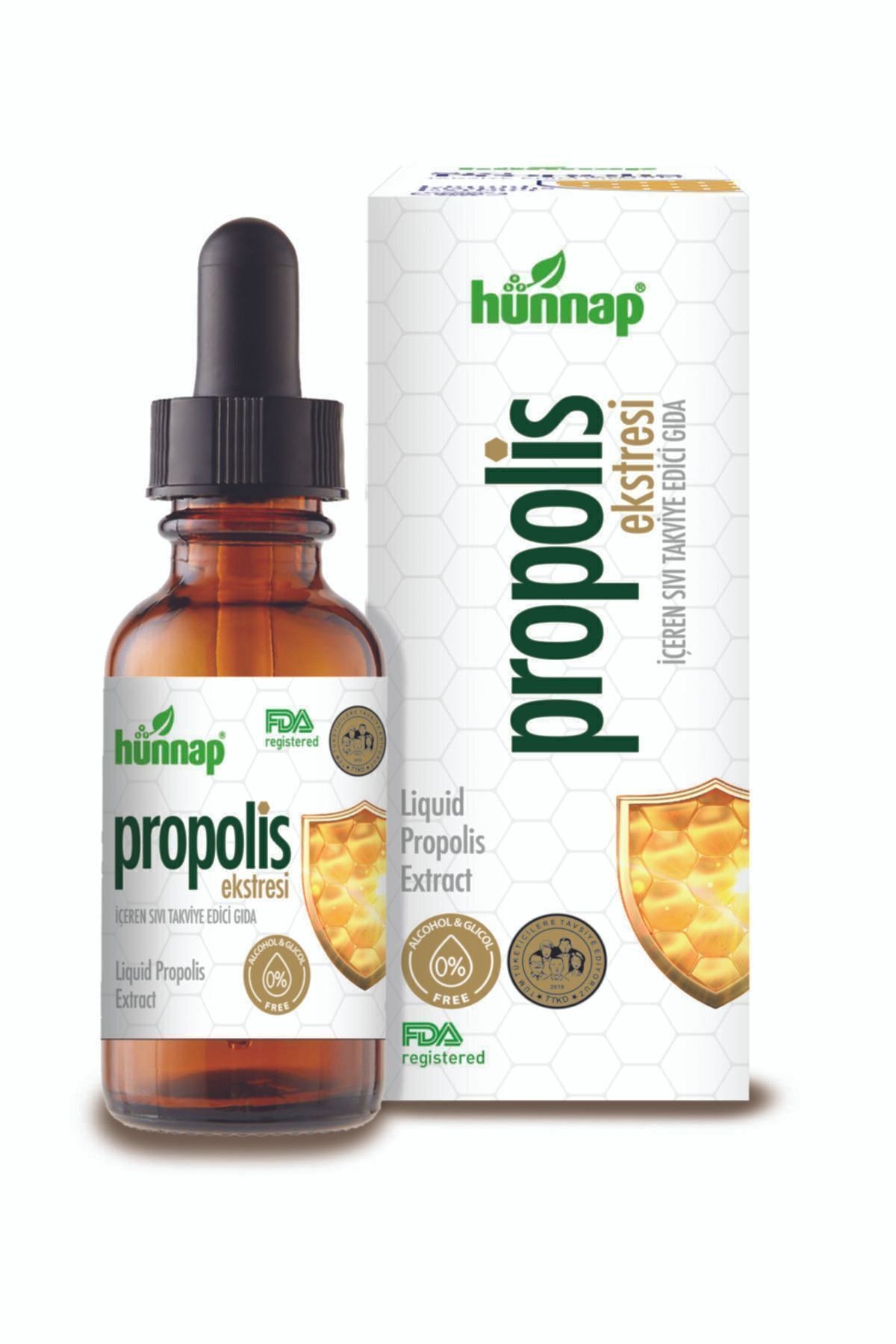 Propolis Ekstresi Içeren Sıvı Takviye Edici Gıda 30 Ml