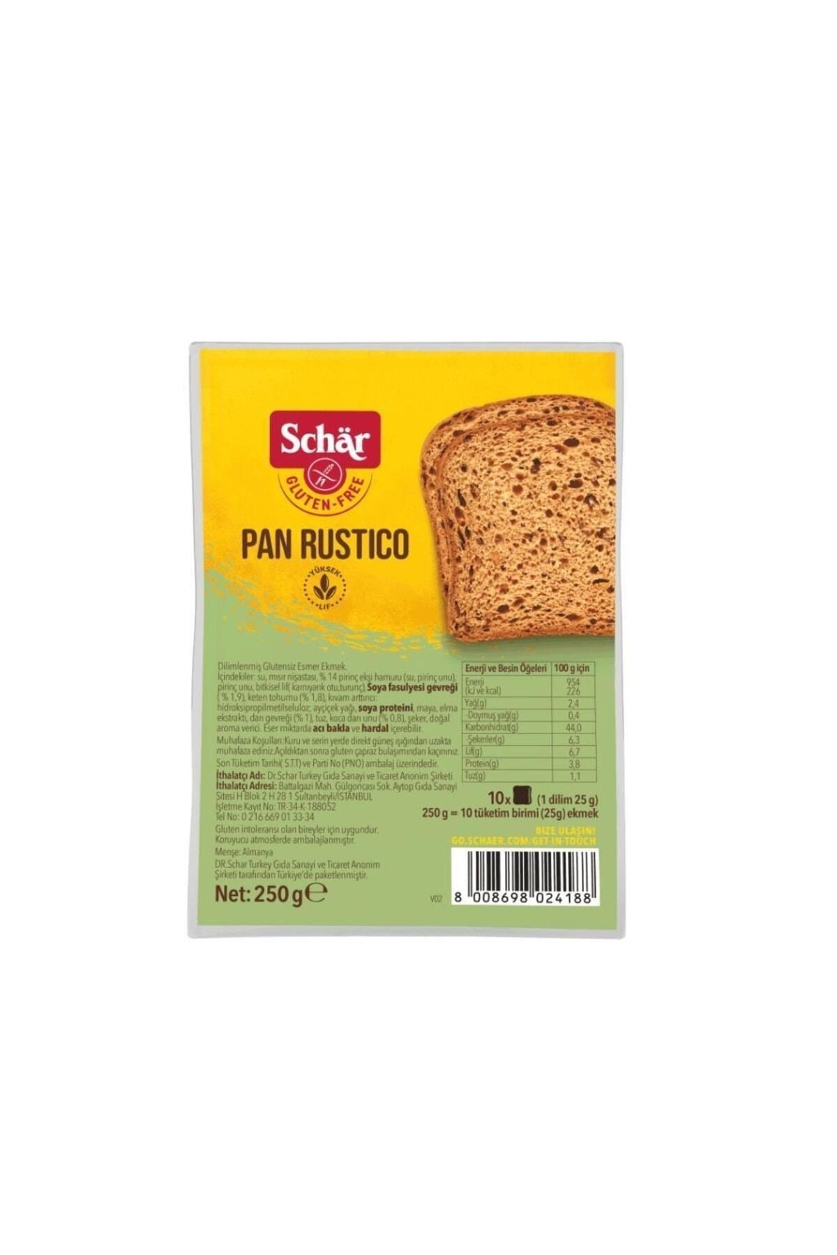 Pan Rustico 250 Gr