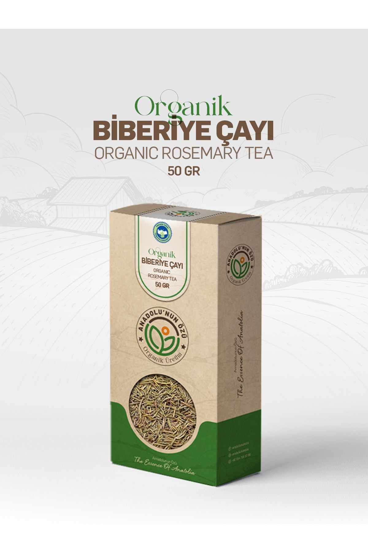 Organik Biberiye Çayı ''50gr''