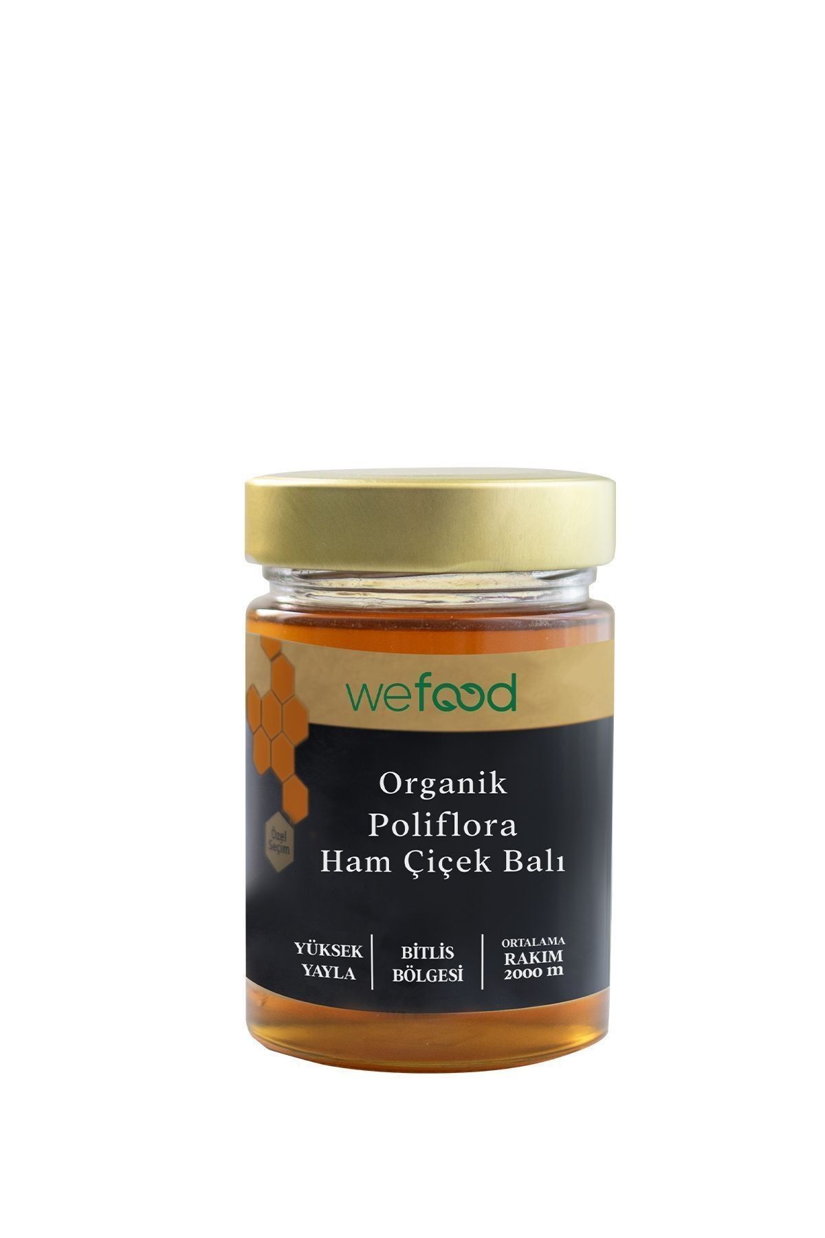 Organik Polifloralı Süzme Çiçek Balı 460 g