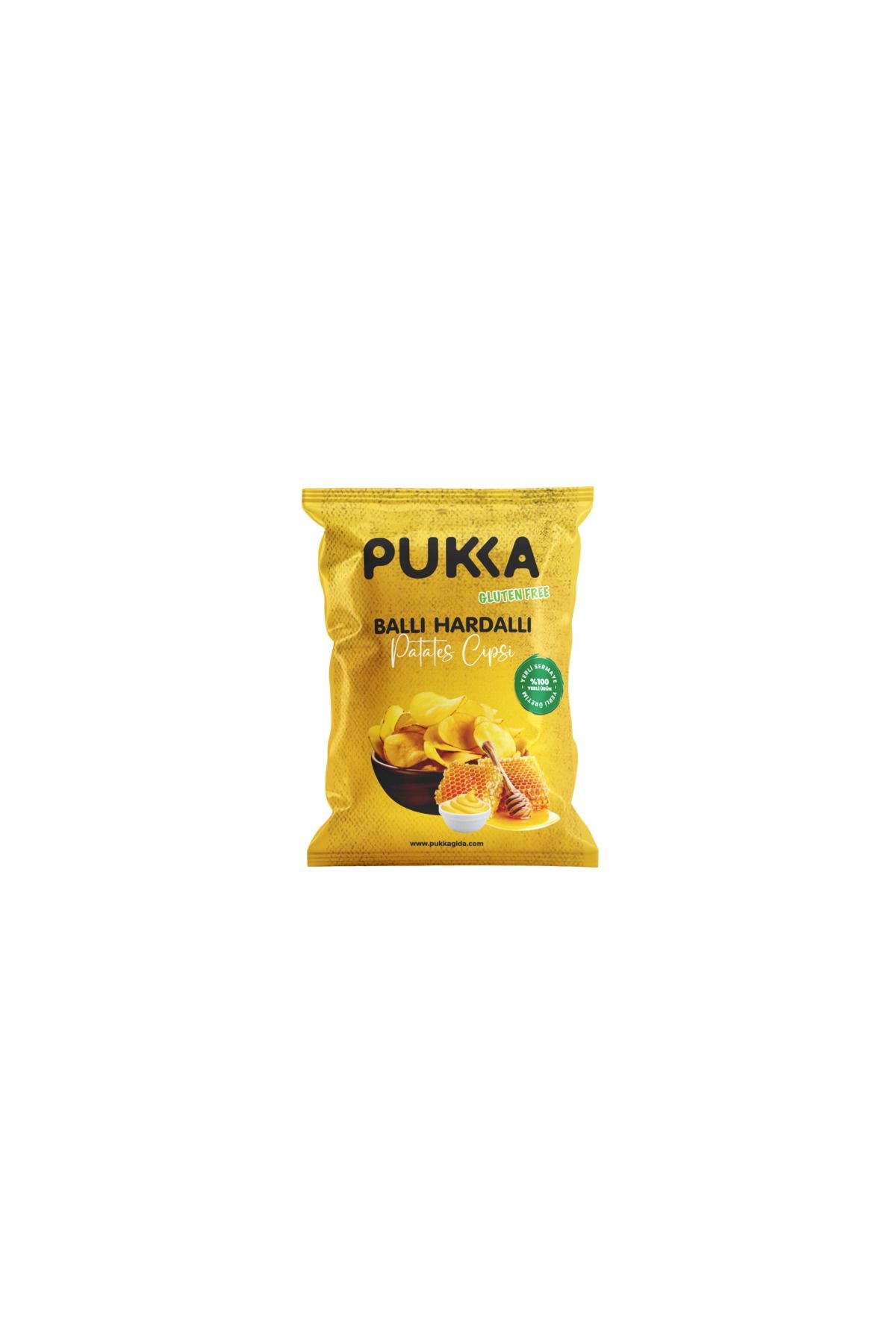 Glutensiz Ballı Hardallı Patates Cipsi 70 gr