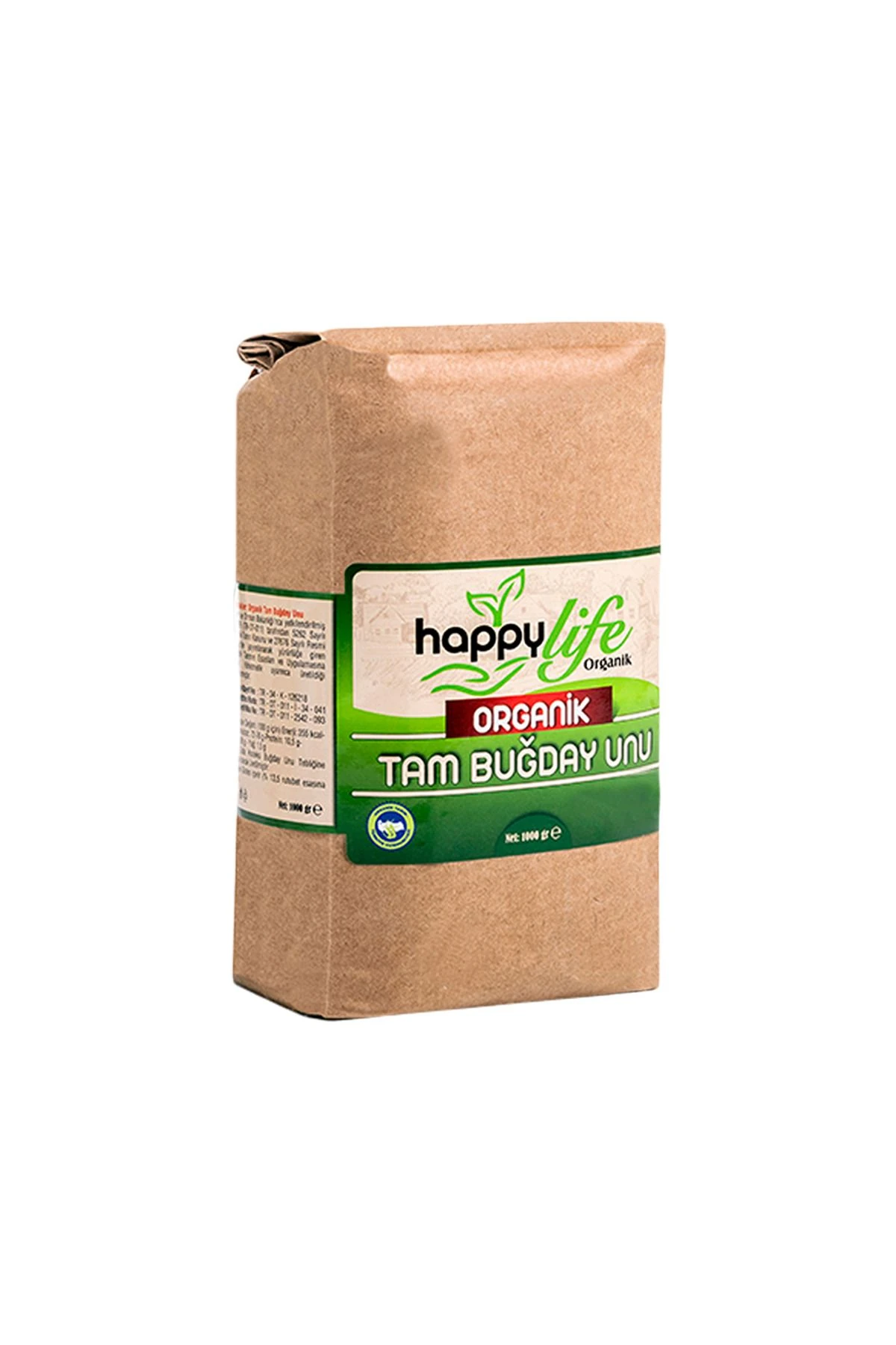 Organik Tam Buğday Unu (1 kg) x4 Adet