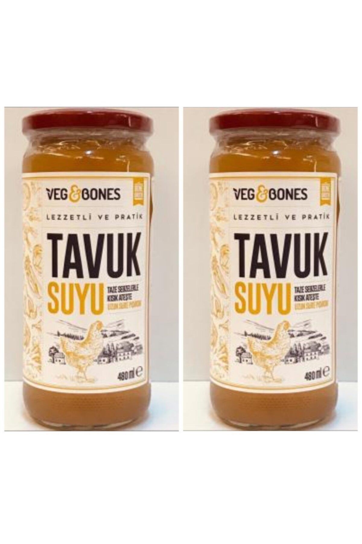 Tavuk Suyu 480 ml / 2 Adet