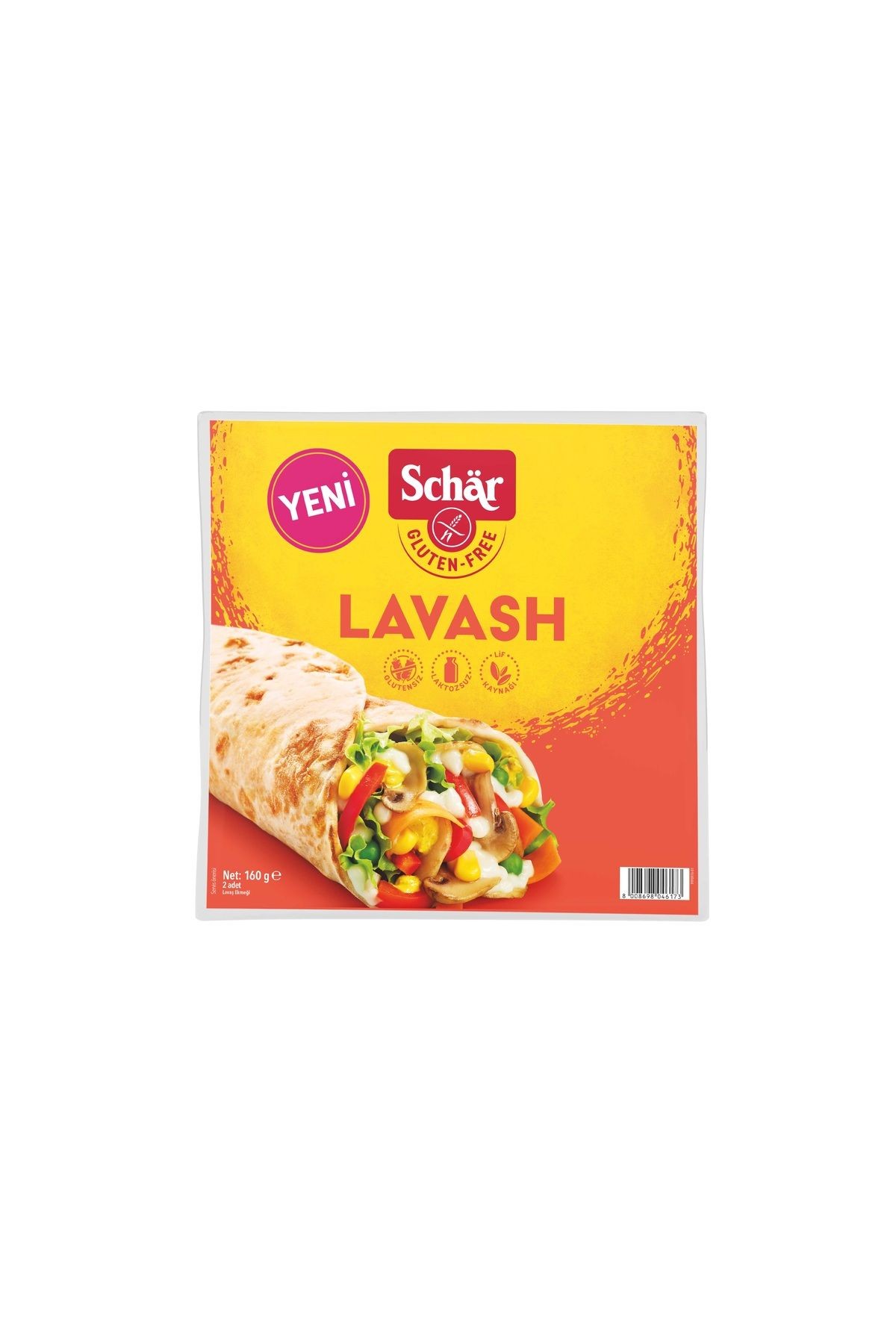 Glutensiz Lavash (2x80g)