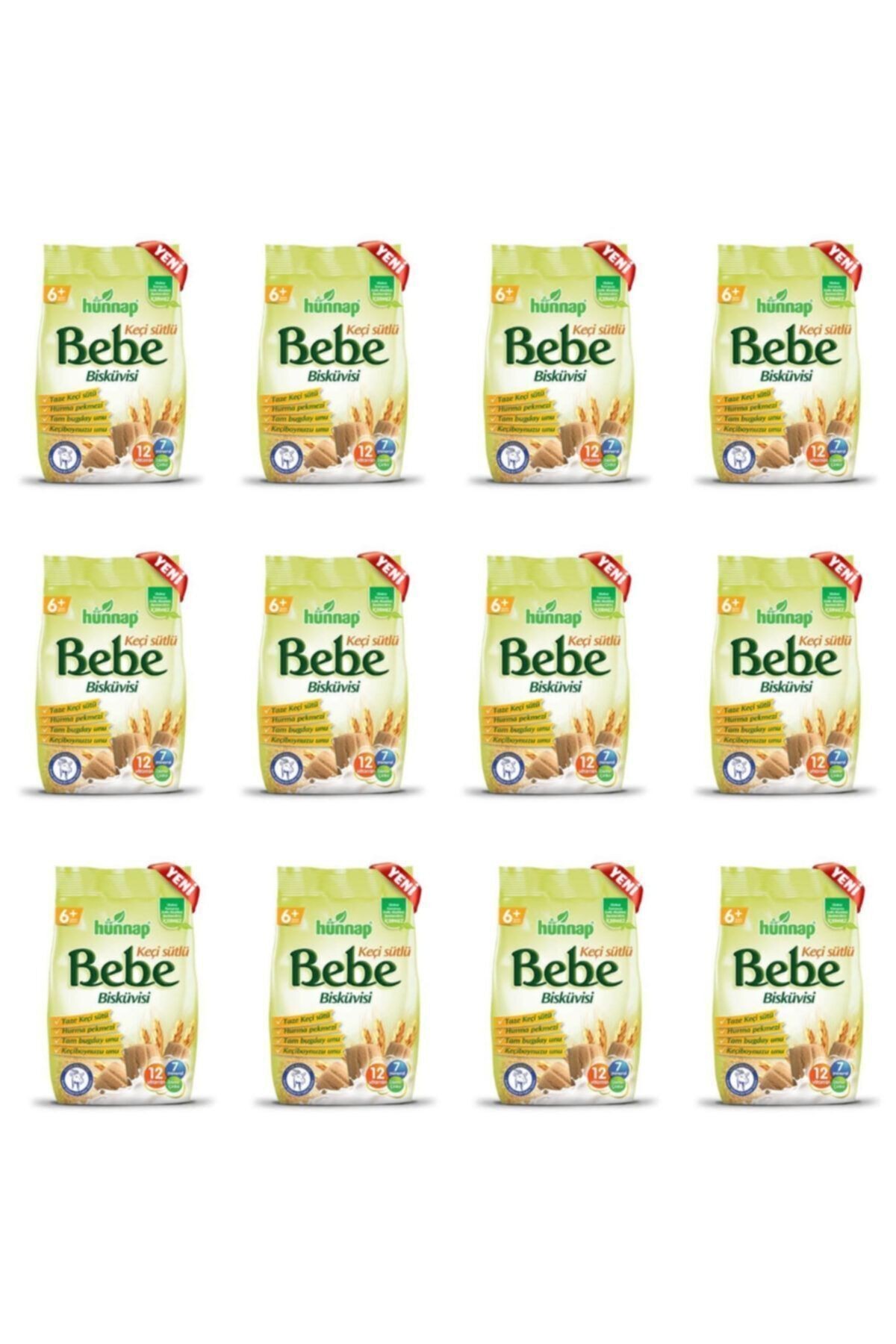 Bebe Bisküvisi 200 Gr / 12 Adet