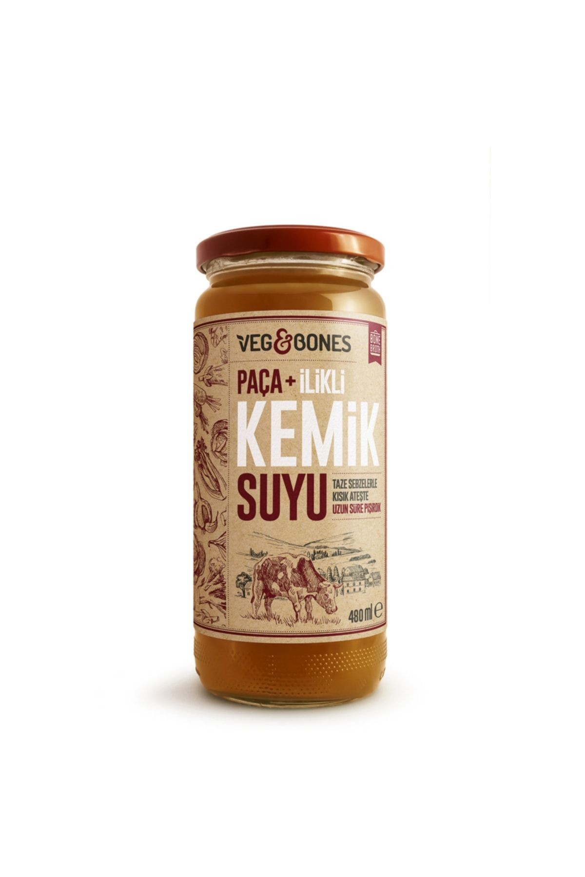 Paça İlikli Kemik Suyu 480 ml