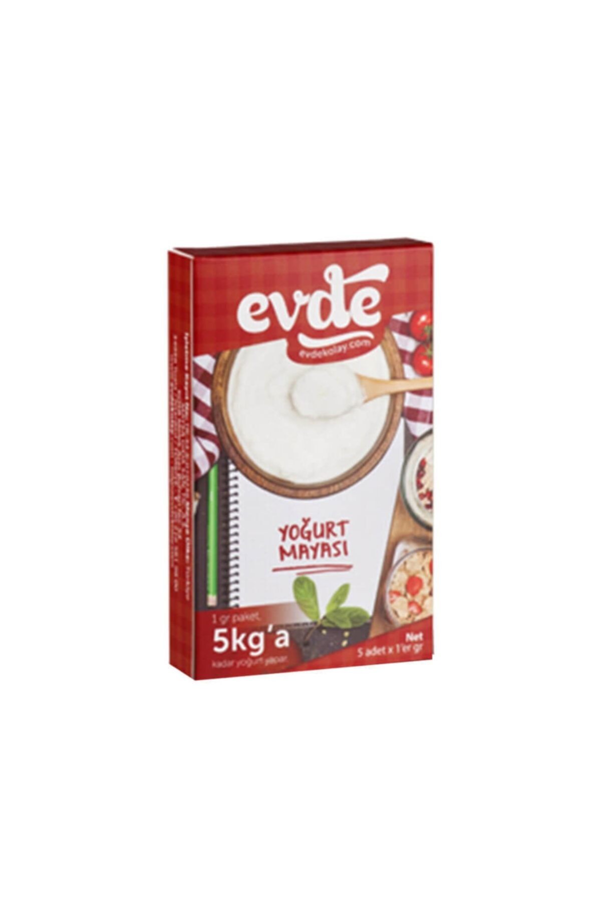 Yoğurt Mayası 1 gr 5 Paket (HELAL BELGELİ)