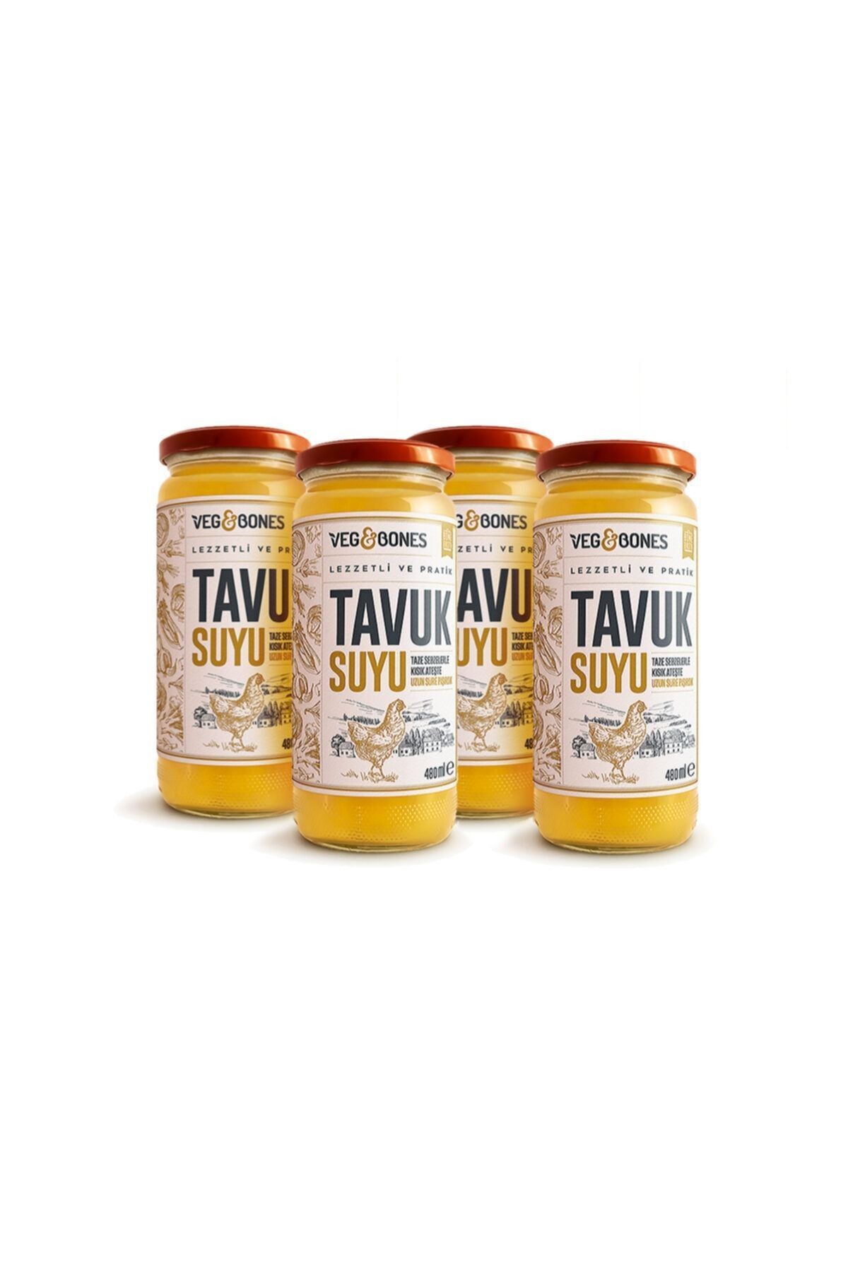 Tavuk Suyu 480 ml / 4 Adet