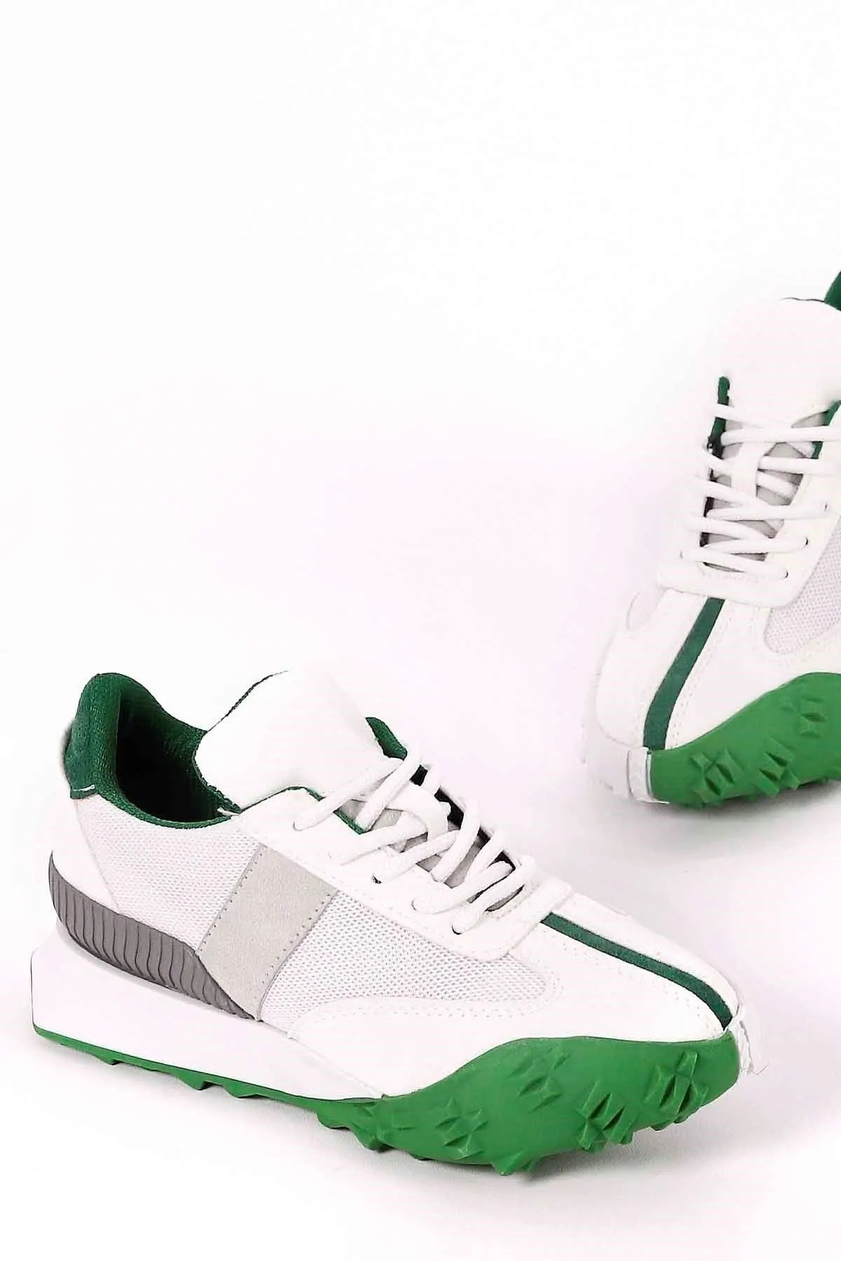 Jones Beyaz Yeşil Spor Ayakkabı