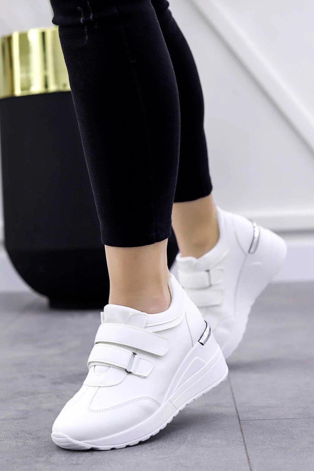 Gina Çırtlı Spor Ayakkabı Beyaz